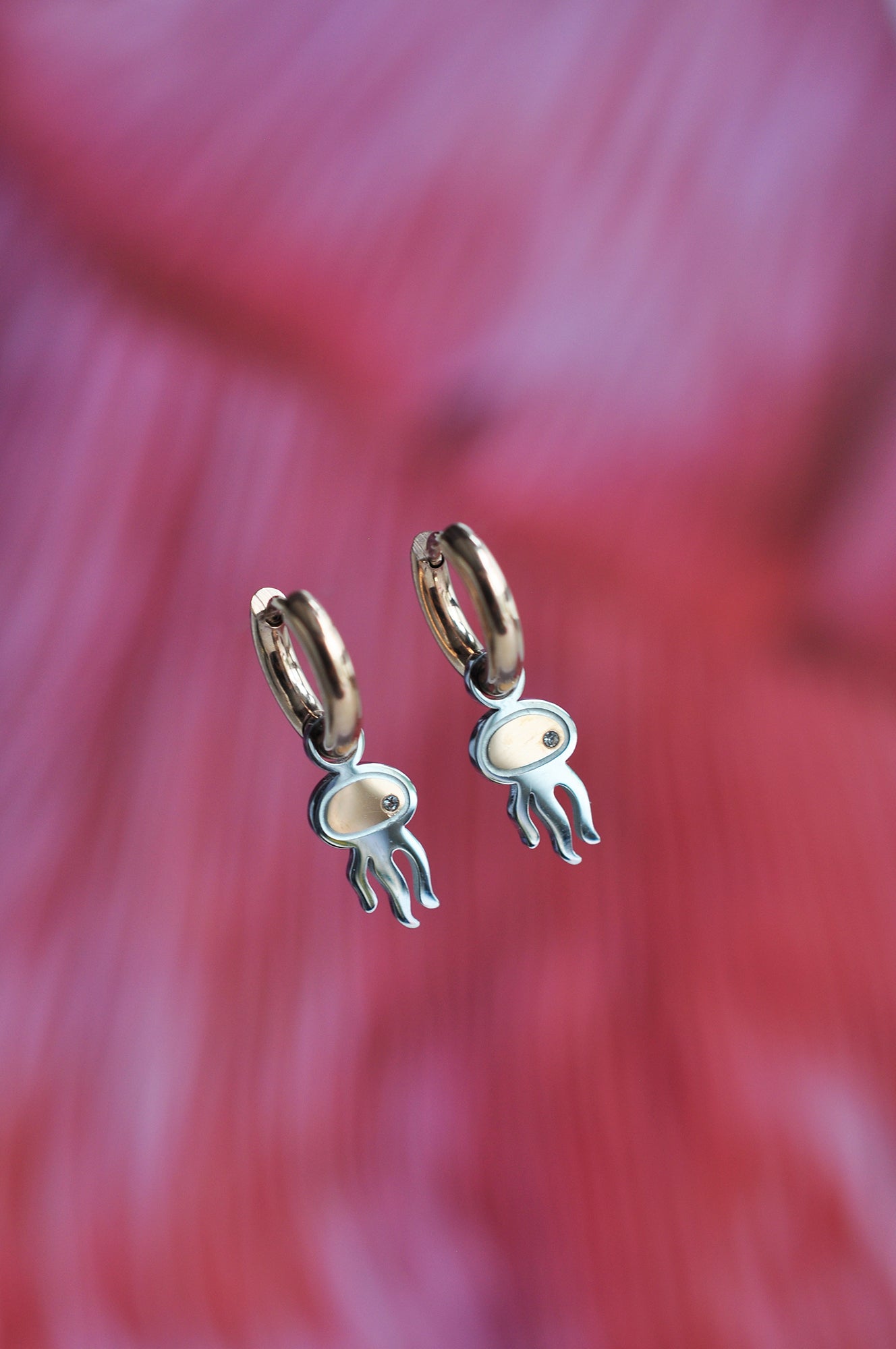 JELLY BABY mini hoops / JELLY BABY mini ring