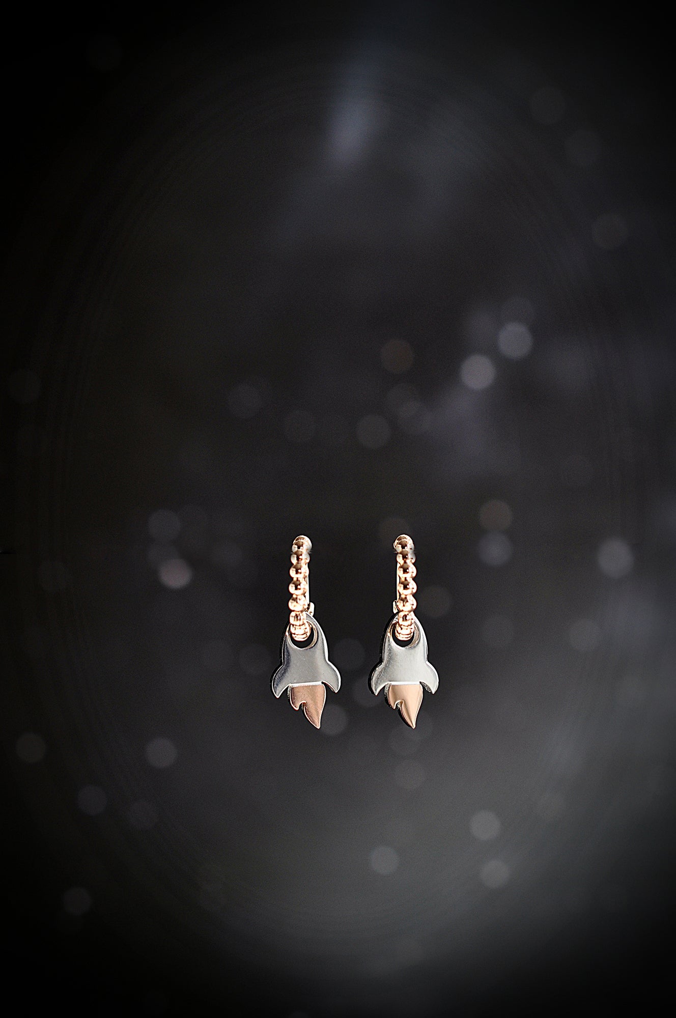 APOLLO mini dot hoops / APOLLO mini dot ringovi