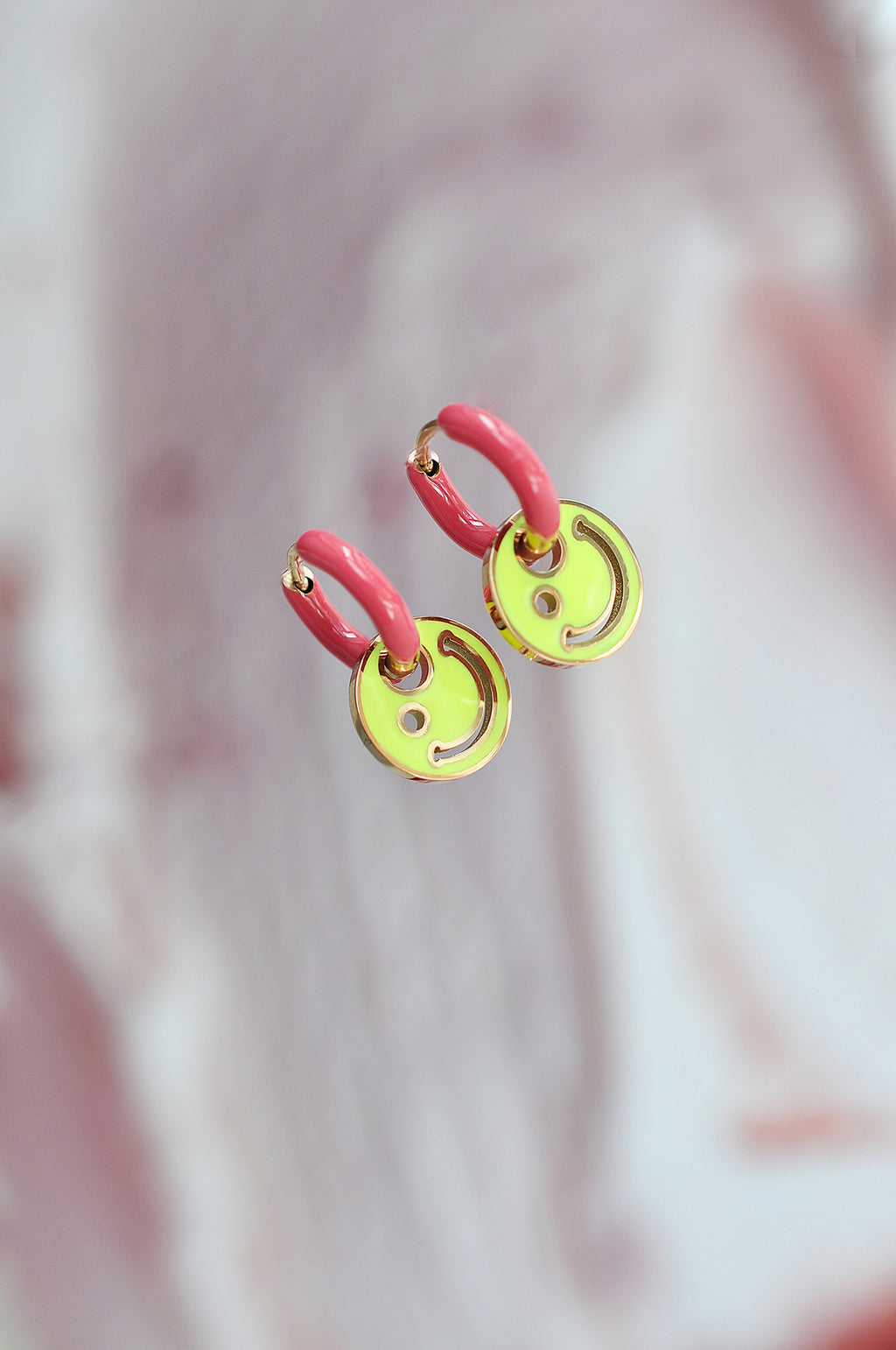 MOJITO pink mini hoops / MOJITO mini ringovi