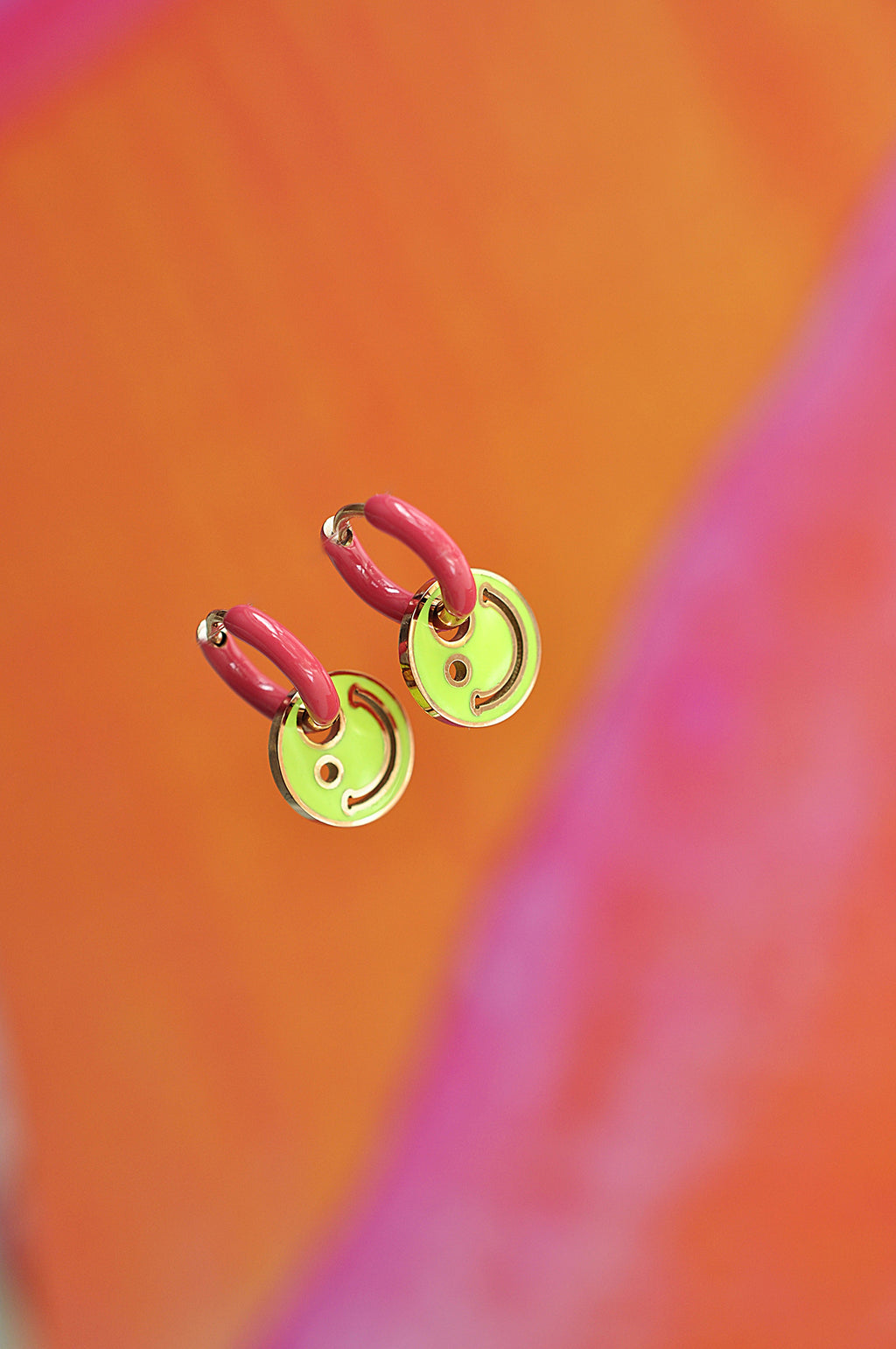 MOJITO pink mini hoops / MOJITO mini ringovi