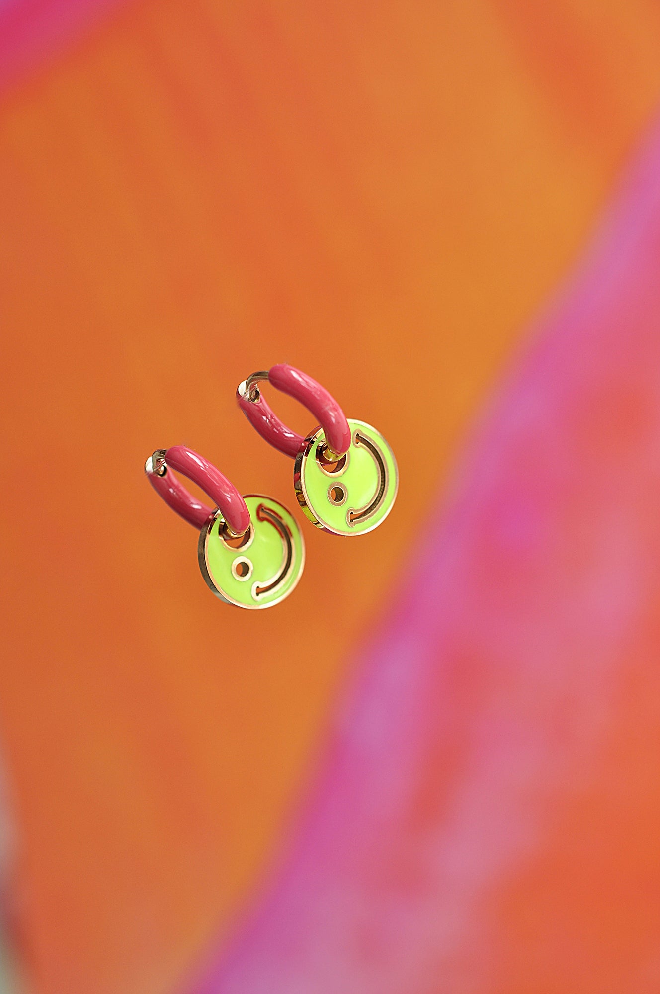 MOJITO pink mini hoops / MOJITO mini ringovi