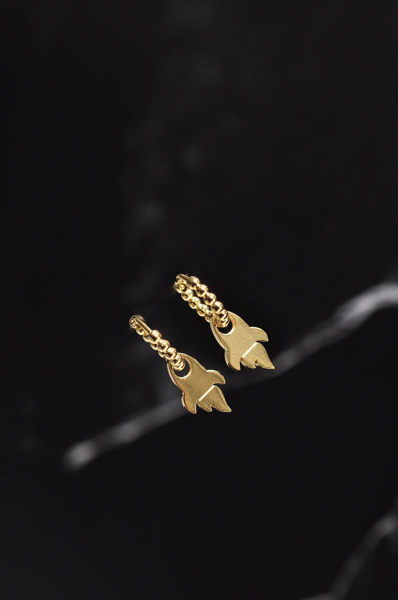 APOLLO mini dot hoops / APOLLO mini dot ringovi