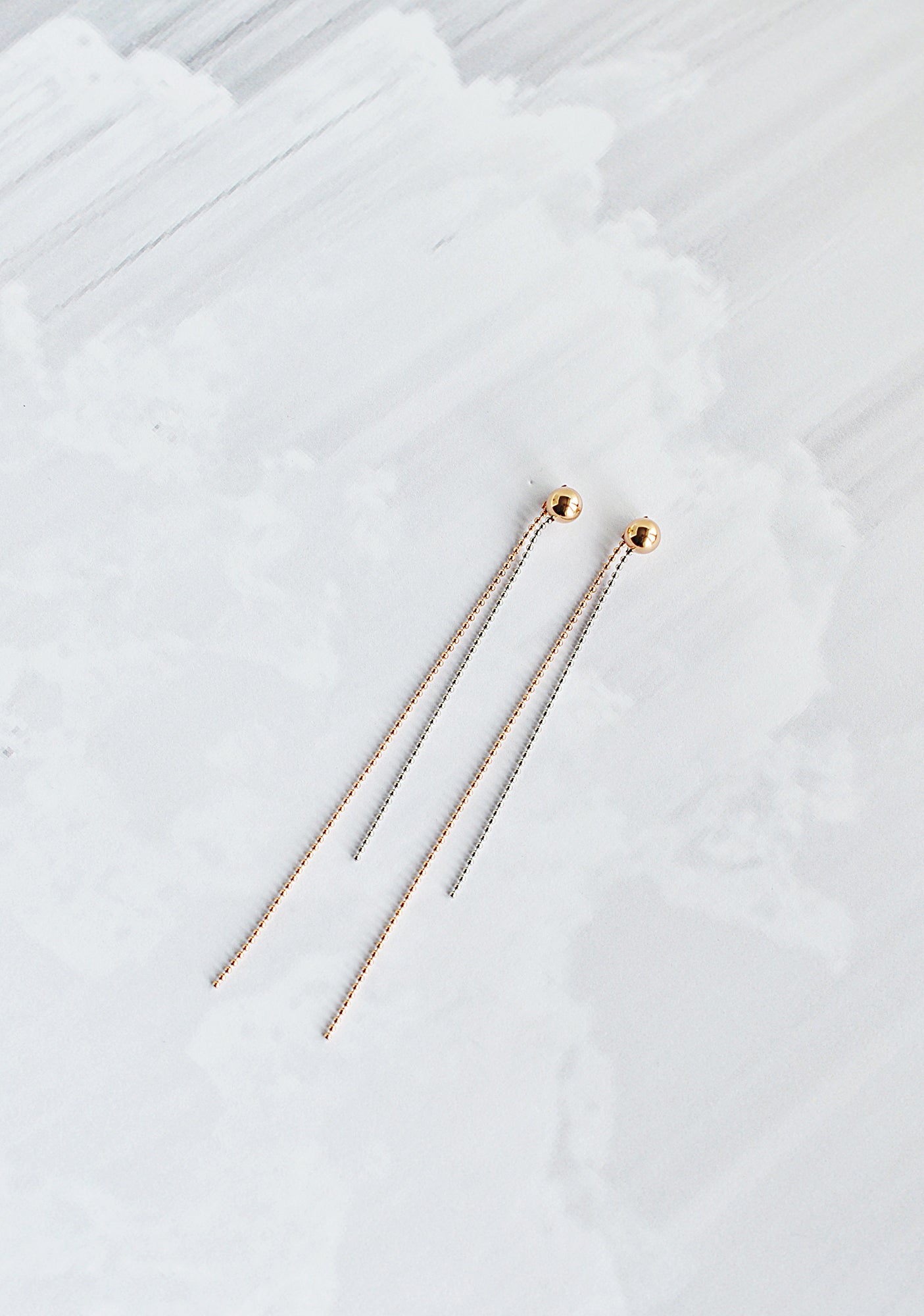 SNOW SHOWER earrings / SNOW SHOWER naušnice