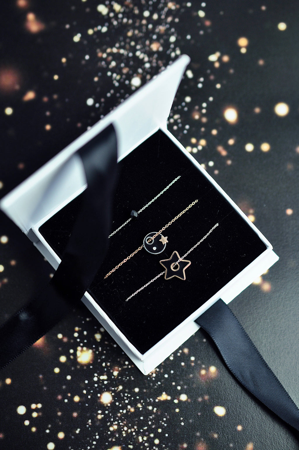 COSMOS dreifache Halskette / COSMOS trostruka ogrlica