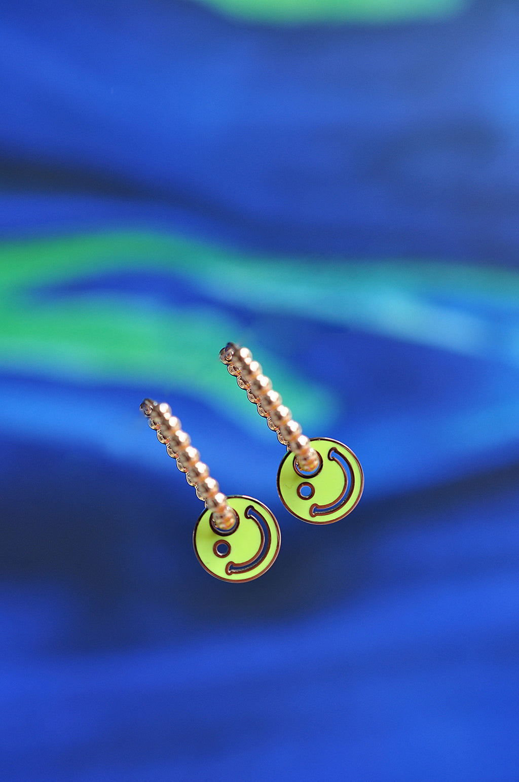 MOJITO oval drop hoops / MOJITO ovalni ringovi