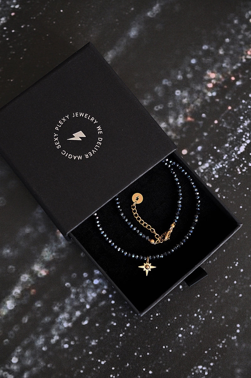 NORTHERN STAR choker necklace / NORTHERN STAR choker ogrlica