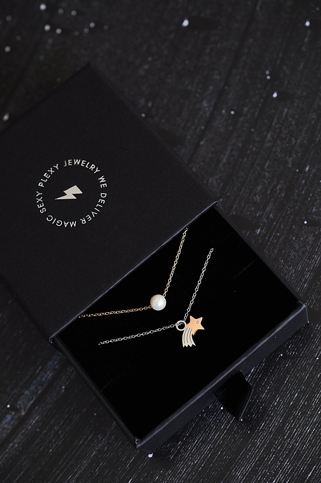 SHOOTING STAR double necklace / SHOOTING STAR dvostruka ogrlica