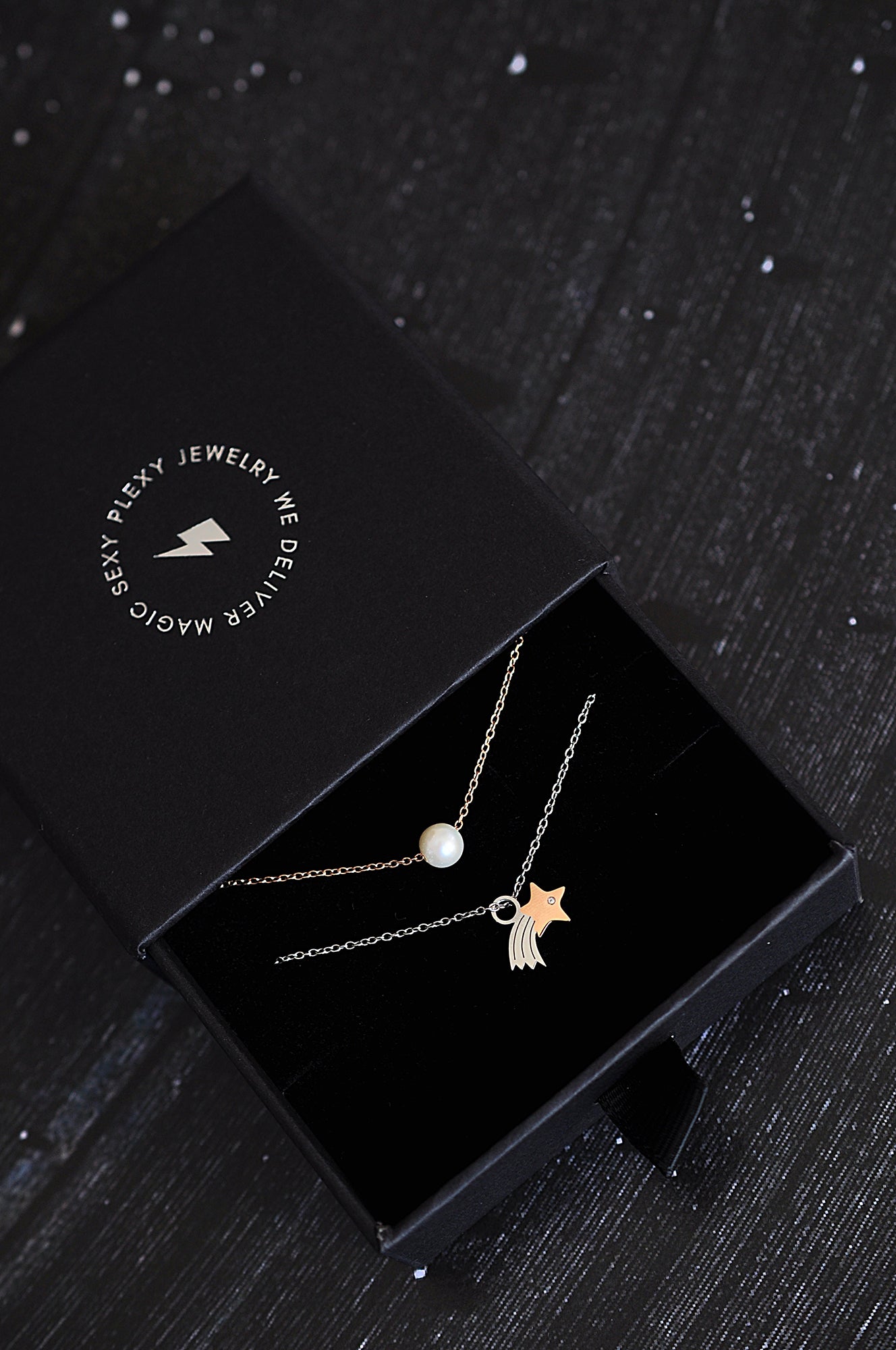 SHOOTING STAR double necklace / SHOOTING STAR dvostruka ogrlica