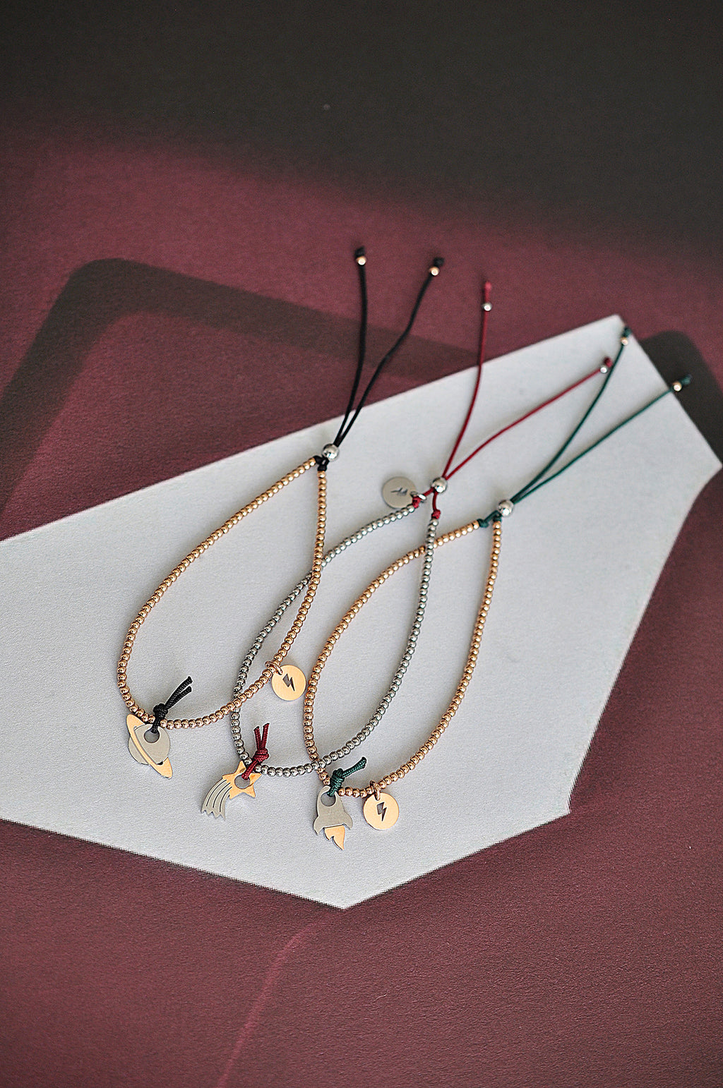 SATURN dot beads bracelet / SATURN točkasta narukvica