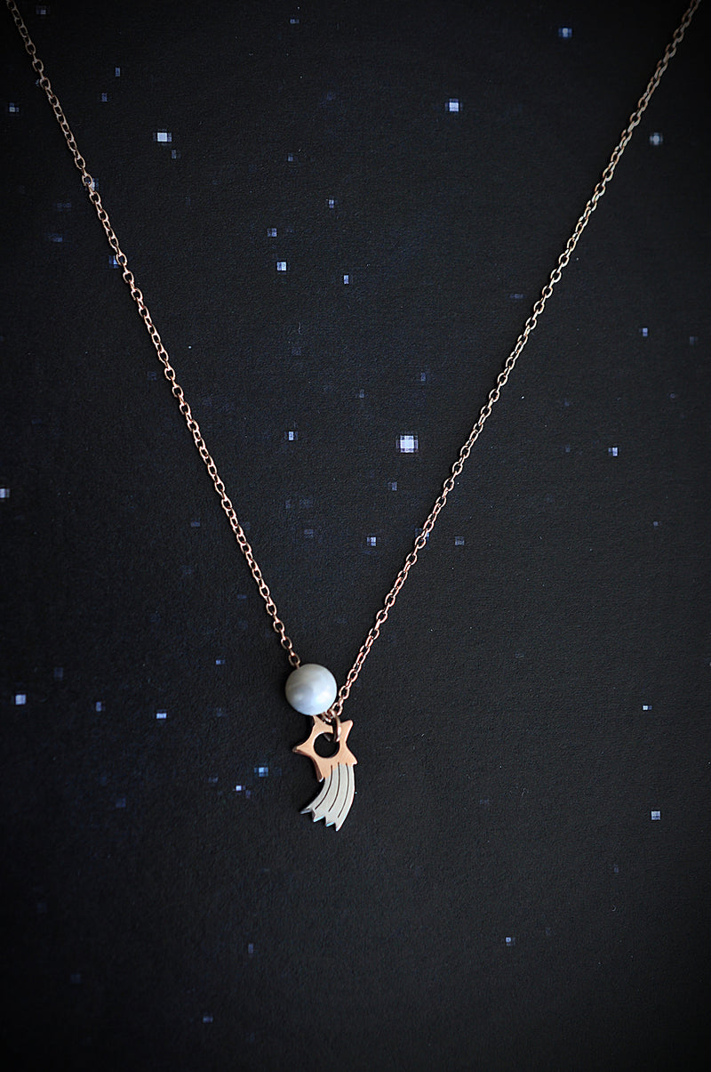 SHOOTING STAR necklace / SHOOTING STAR ogrlica