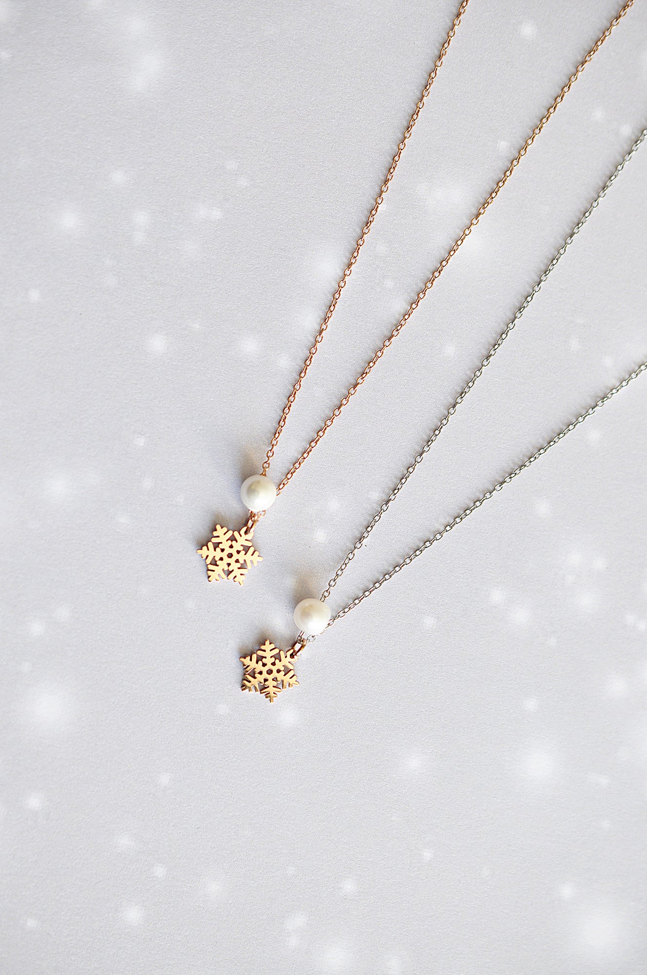 SNOWFLAKE necklace / SNOWFLAKE ogrlica