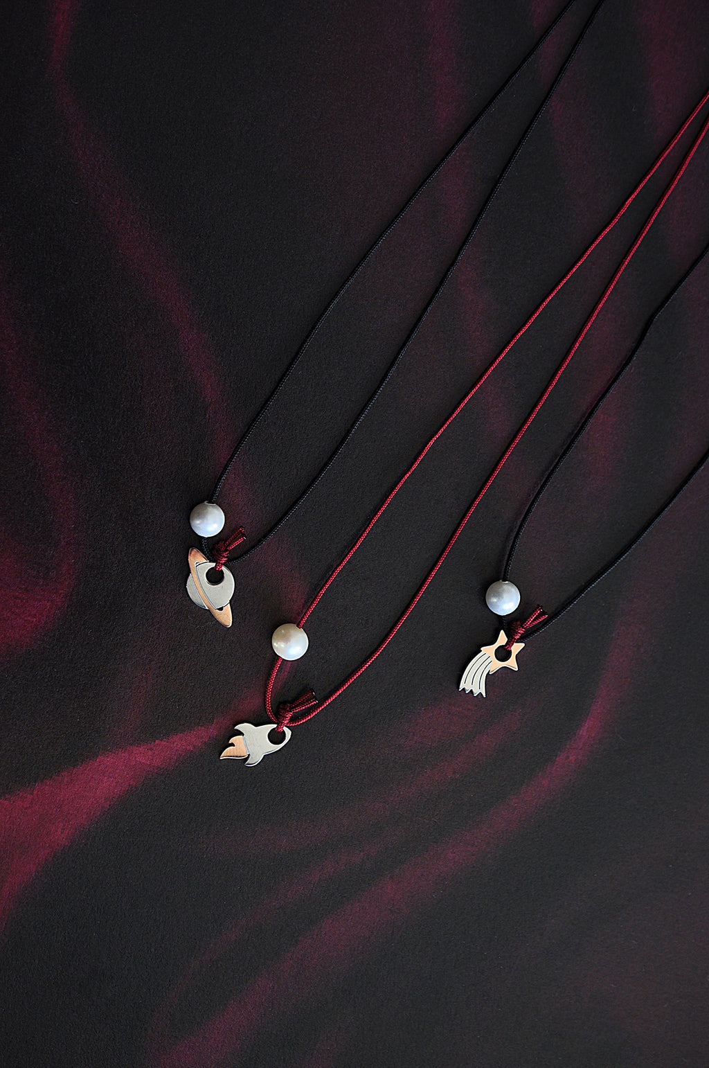 GALAXY string choker necklace / GALAXY ogrlica uz vrat