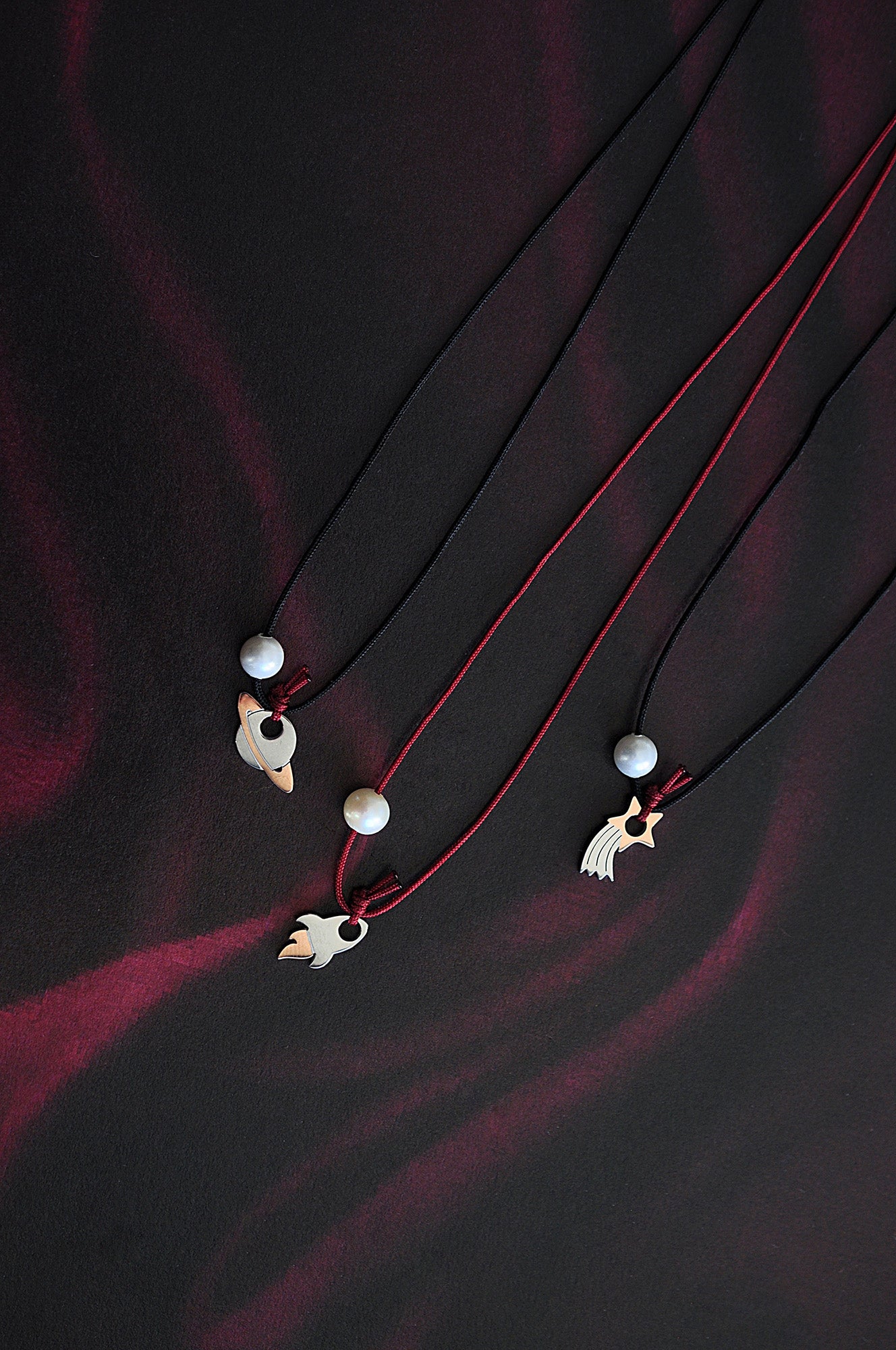 GALAXY string choker necklace / GALAXY ogrlica uz vrat