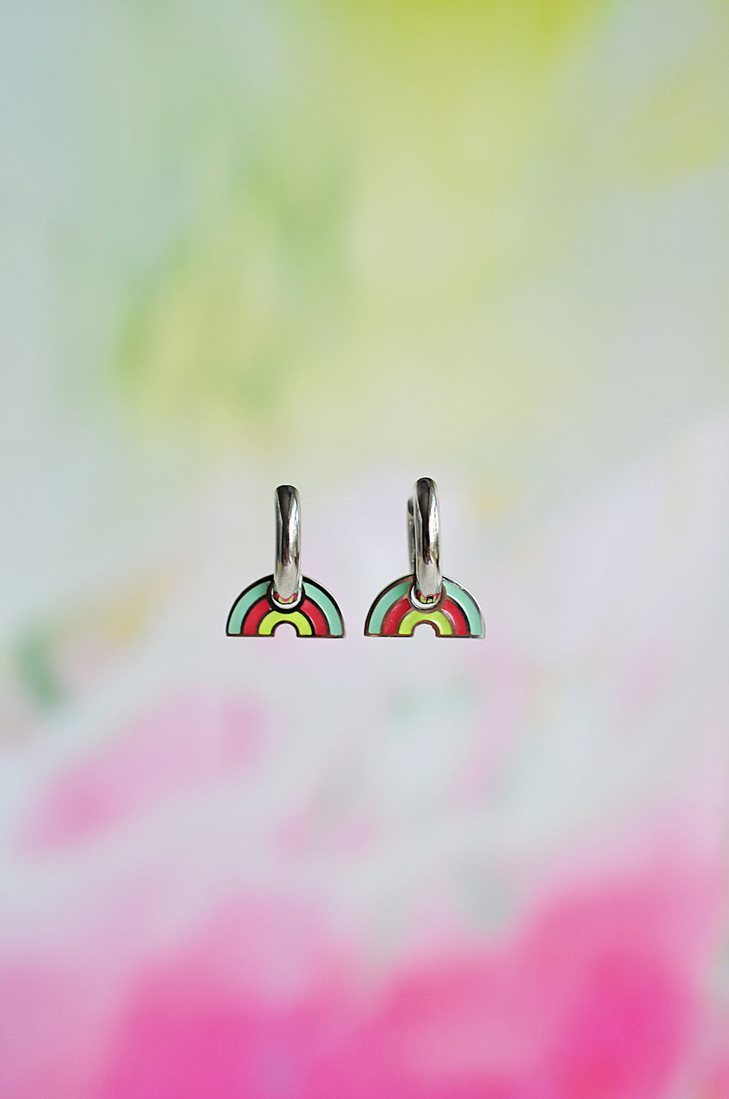 RAINBOW SANGRIA mini hoops / RAINBOW SANGRIA mini ringovi