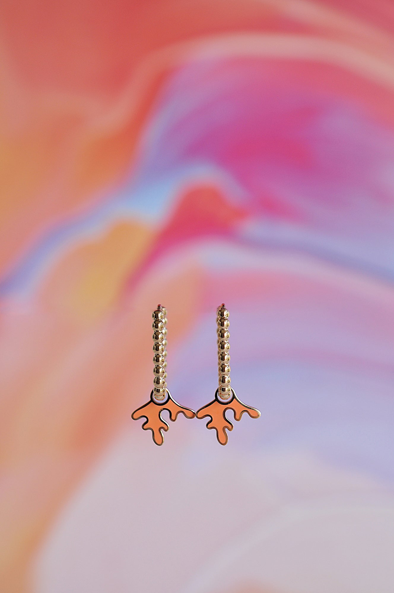 APEROL oval drop hoops / APEROL ovalni ringovi