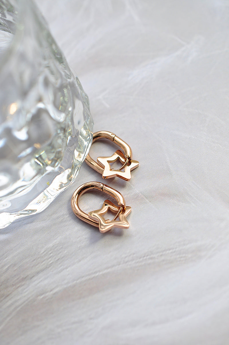 STAR OUTLINE oval hoops / STAR OUTLINE ovalni ringovi