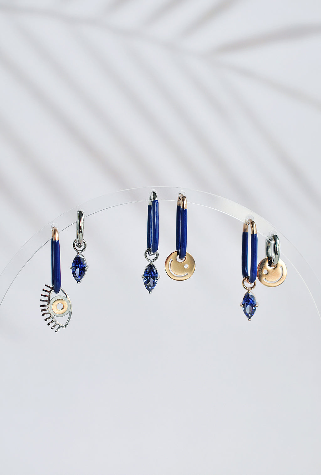 BLUE ROCK oval hoops
