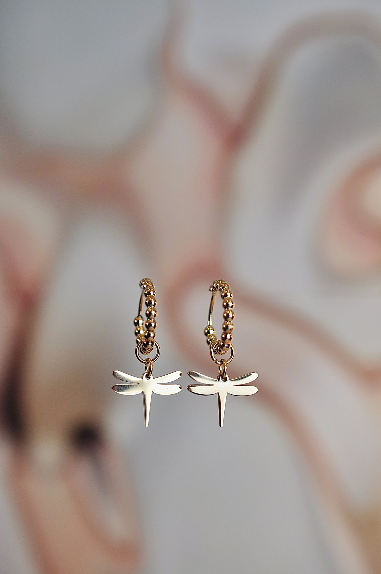 DRAGONFLY dot classic hoops / DRAGONFLY dot klasični ringovi