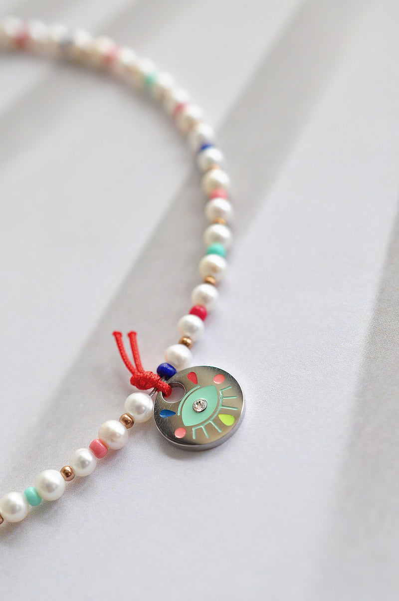 PINA COLADA choker necklace / PINA COLADA ogrlica uz vrat