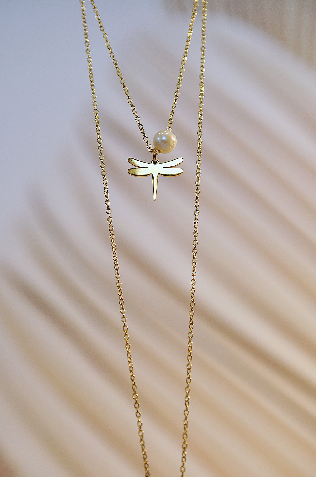 DRAGONFLY single necklace / DRAGONFLY jednostruka ogrlica