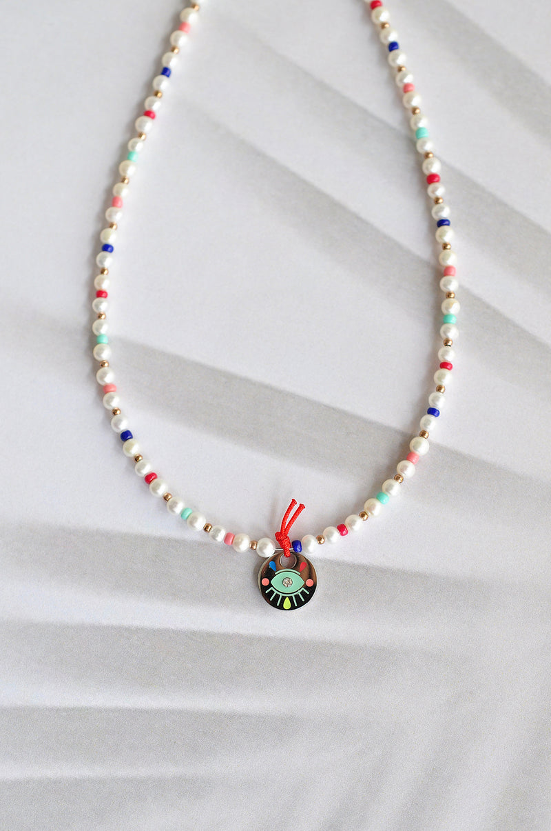 PINA COLADA choker necklace / PINA COLADA ogrlica uz vrat