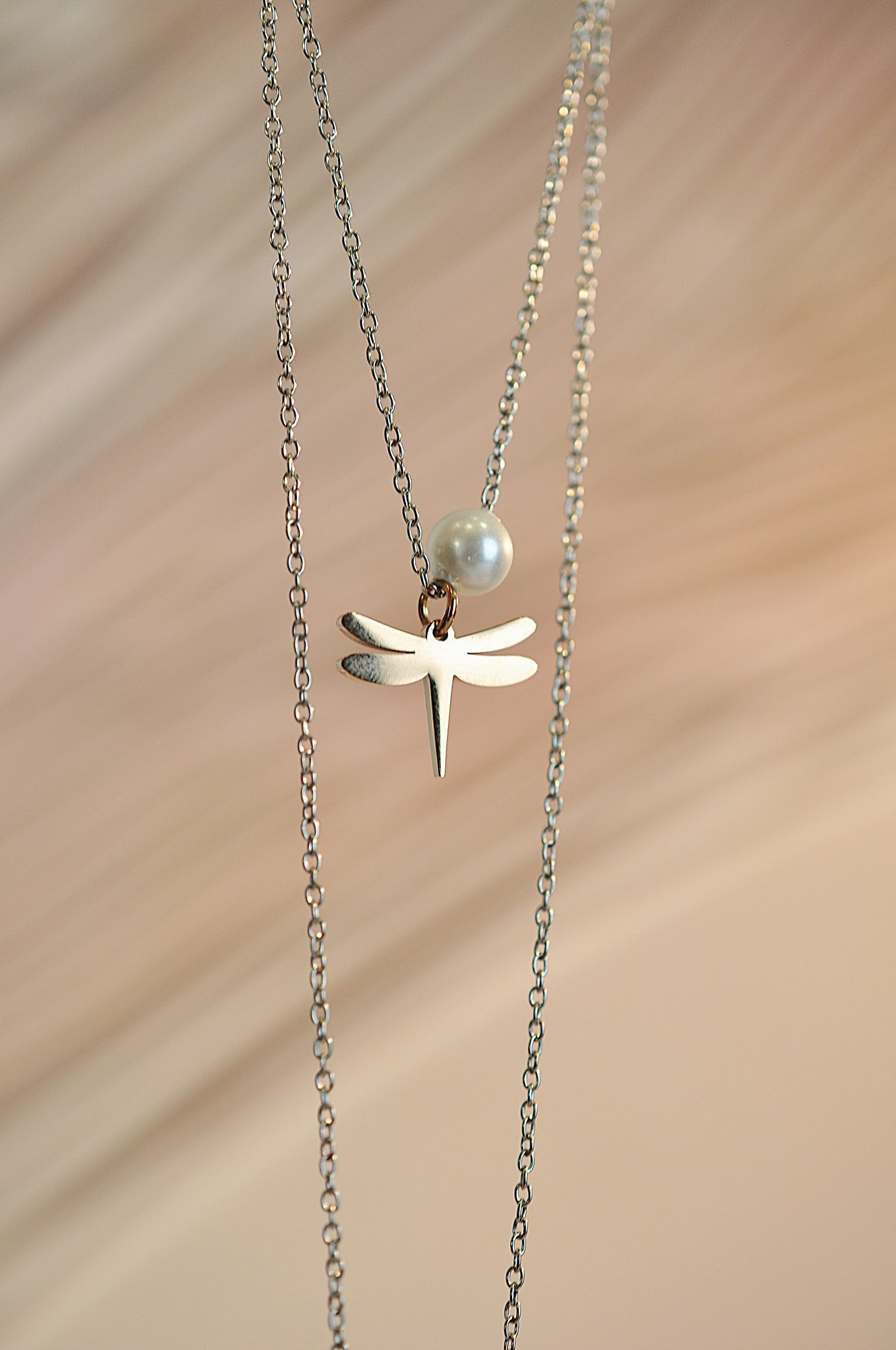 DRAGONFLY single necklace / DRAGONFLY jednostruka ogrlica