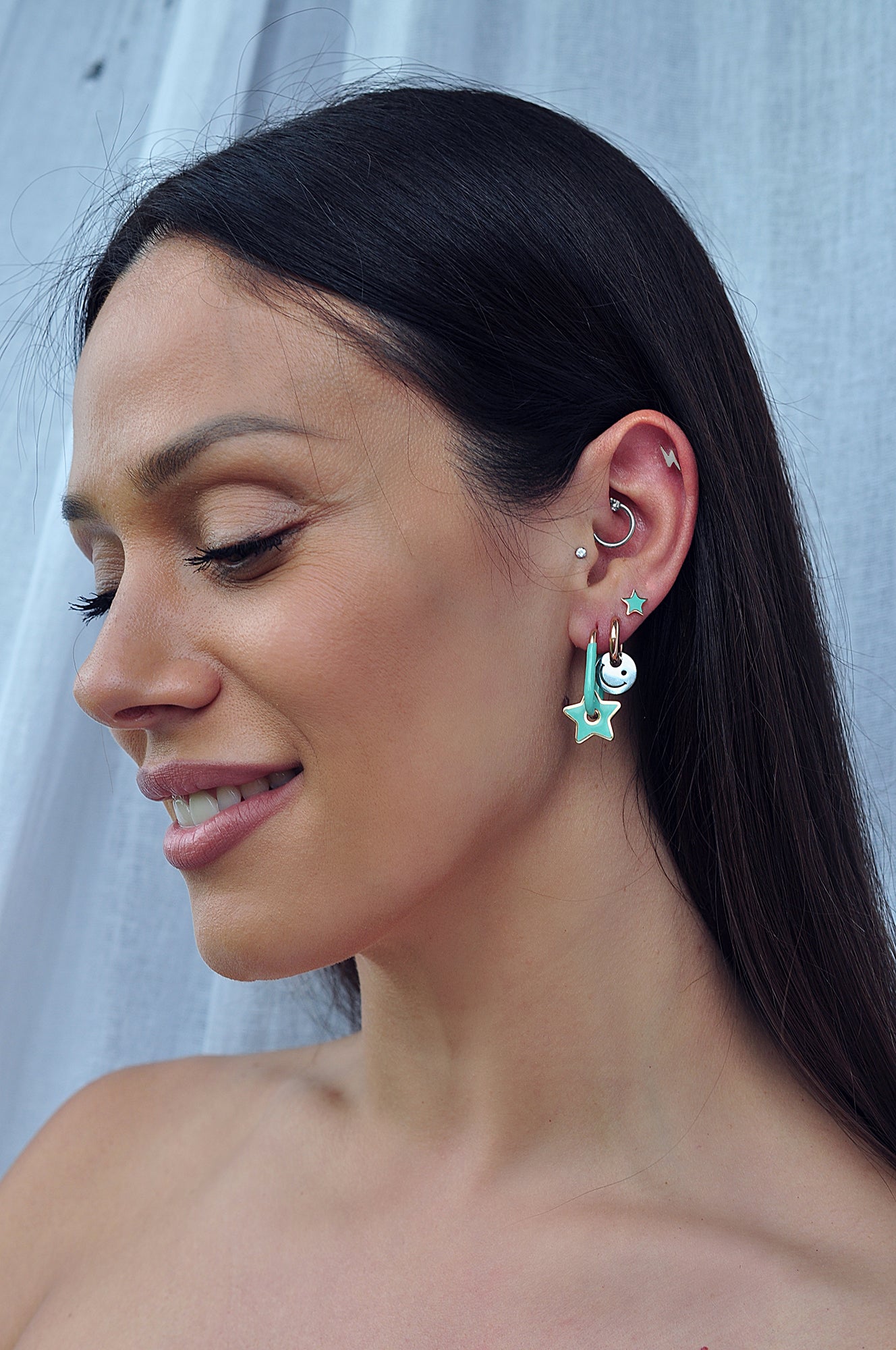 HAPPY mini hoops / HAPPY mini ringovi