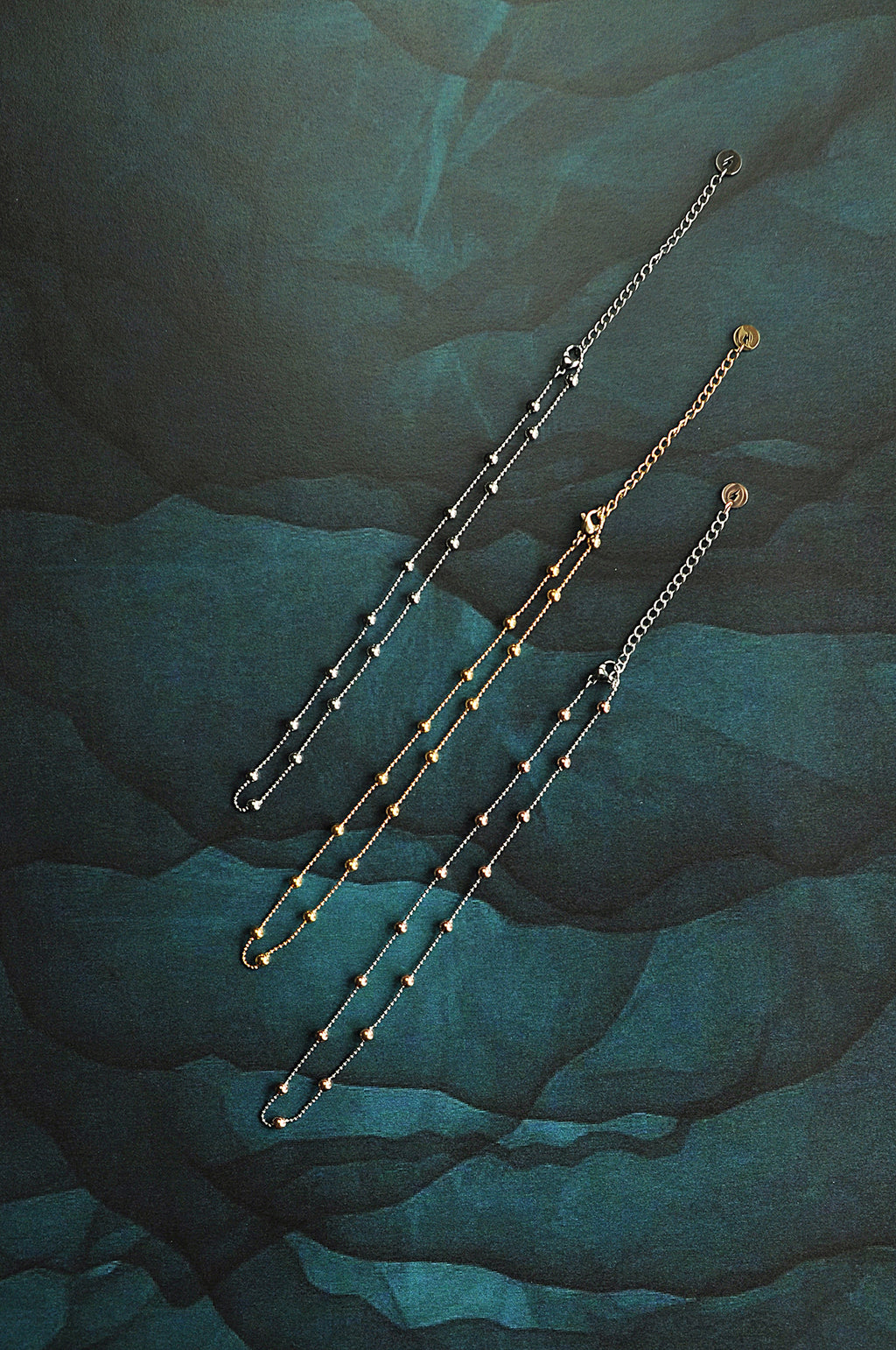 SNOW DROPS Choker Halskette