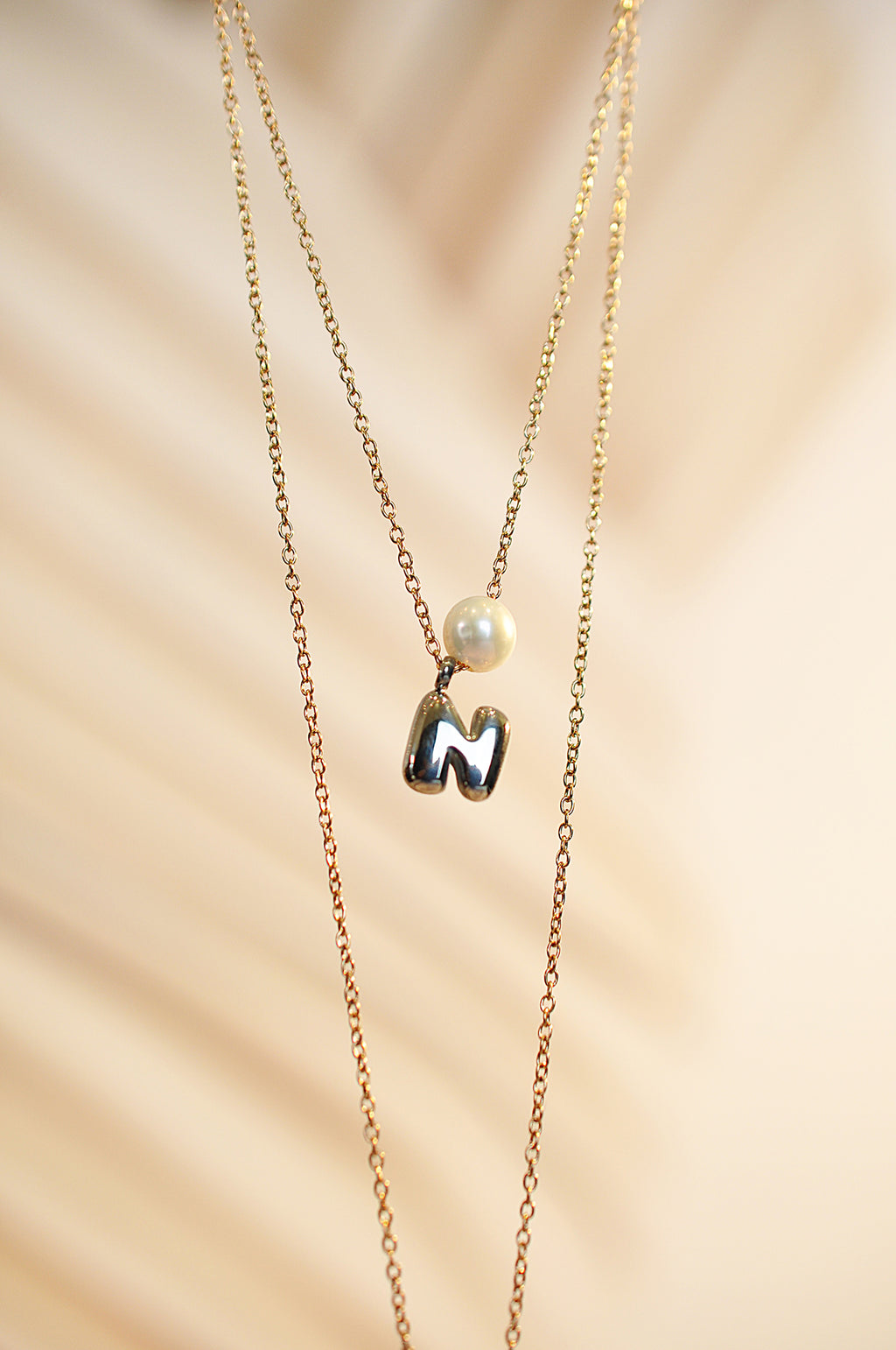 LOVE LETTERS single necklace / LOVE LETTERS jednostruka ogrlica