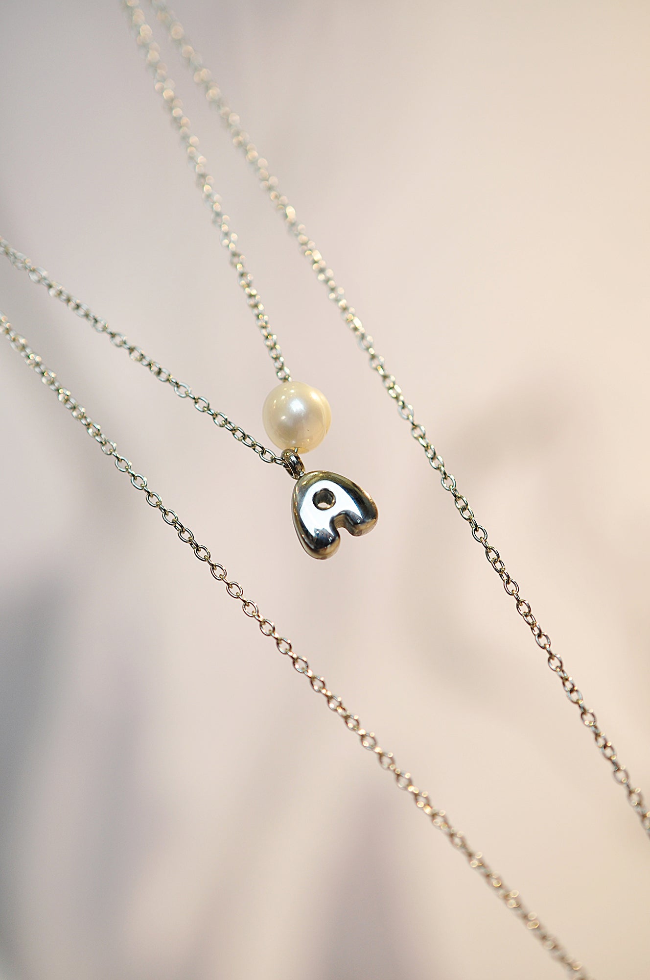 LOVE LETTERS single necklace / LOVE LETTERS jednostruka ogrlica