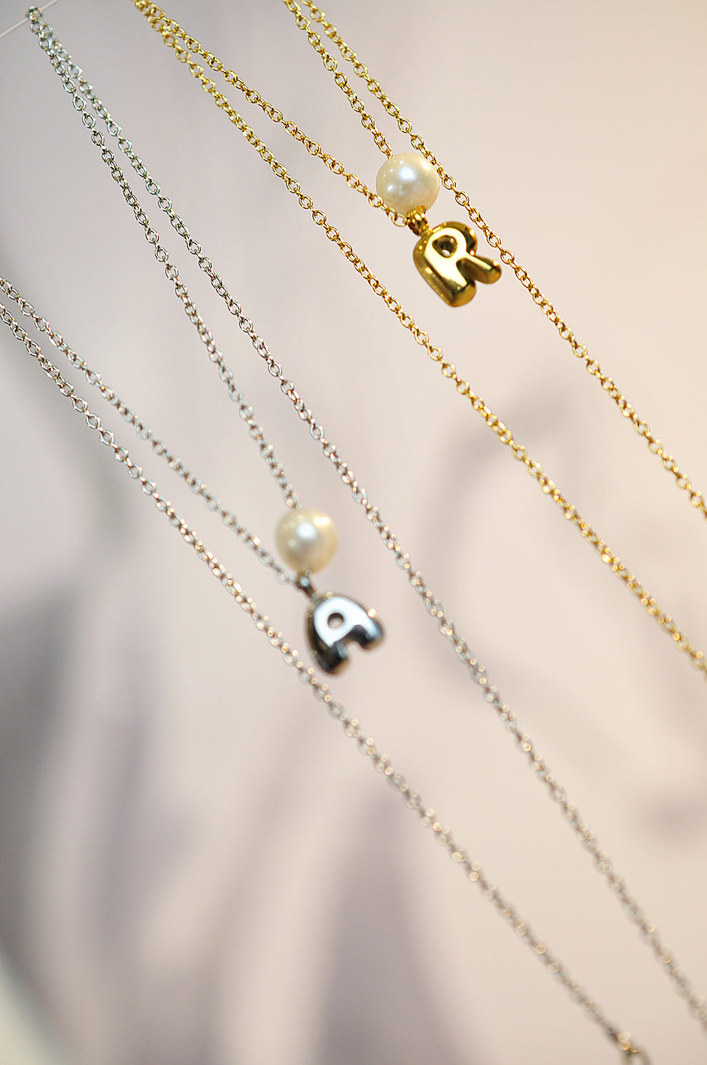 LOVE LETTERS single necklace / LOVE LETTERS jednostruka ogrlica