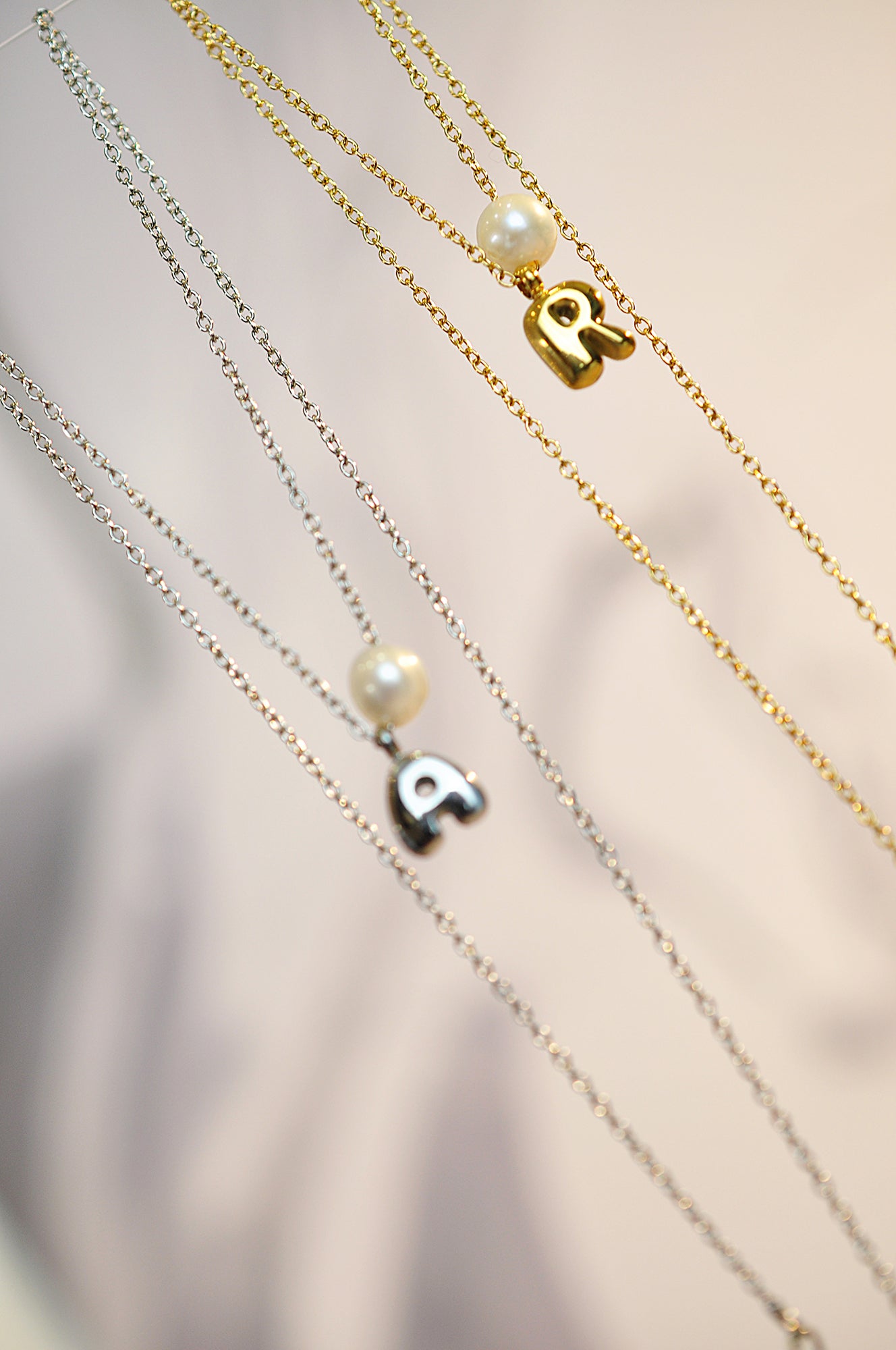 LOVE LETTERS single necklace / LOVE LETTERS jednostruka ogrlica