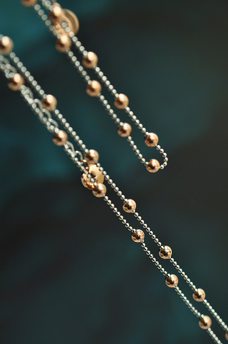 SNOW DROPS choker necklace