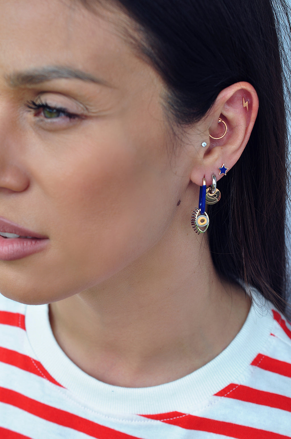 HAPPY mini hoops / HAPPY mini ringovi