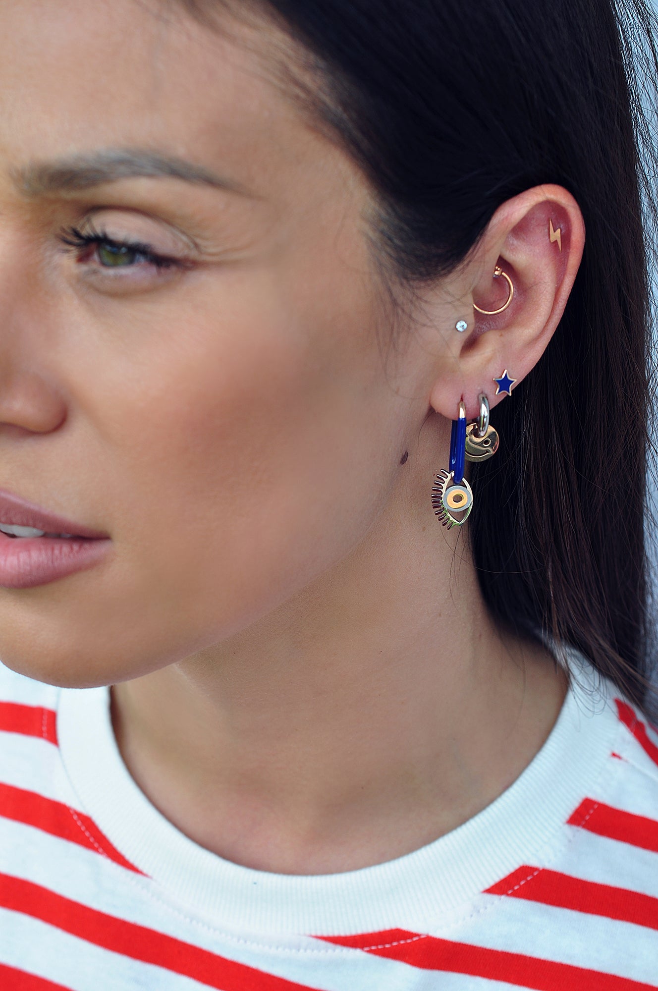 HAPPY mini hoops / HAPPY mini ringovi