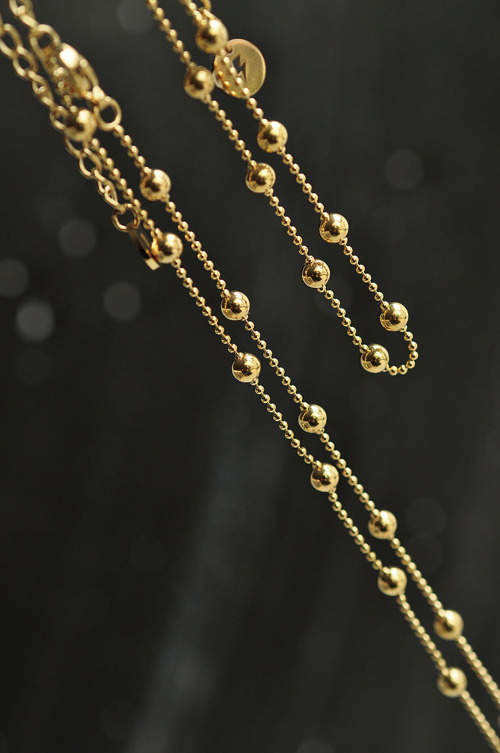 SNOW DROPS Choker Halskette