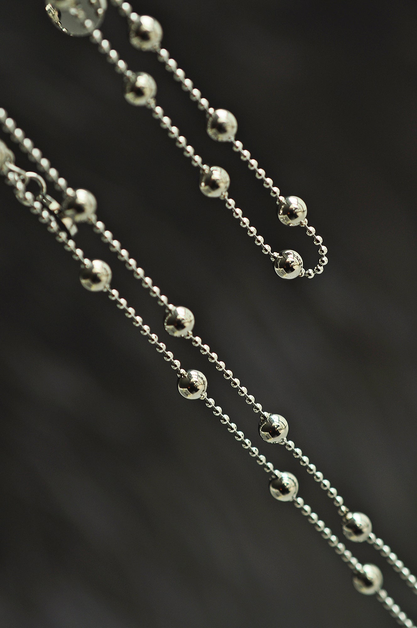 SNOW DROPS Choker Halskette