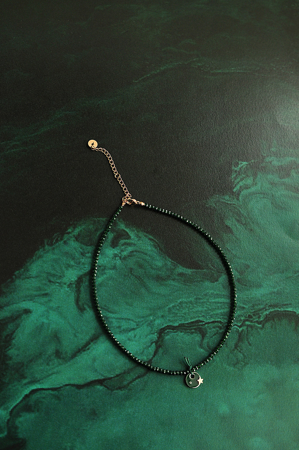 GREEN FOREST choker ogrlica 