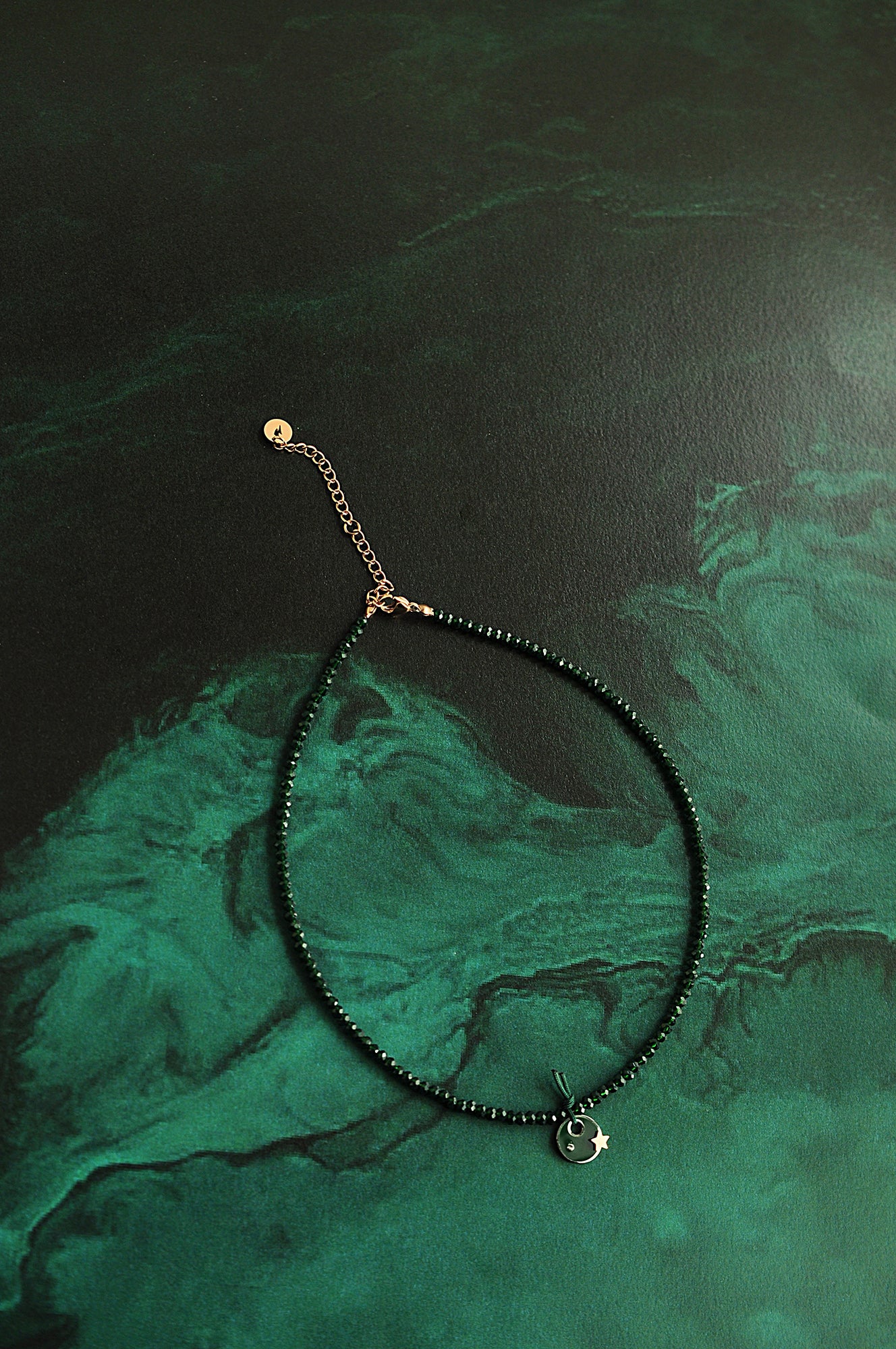 GREEN FOREST choker ogrlica 