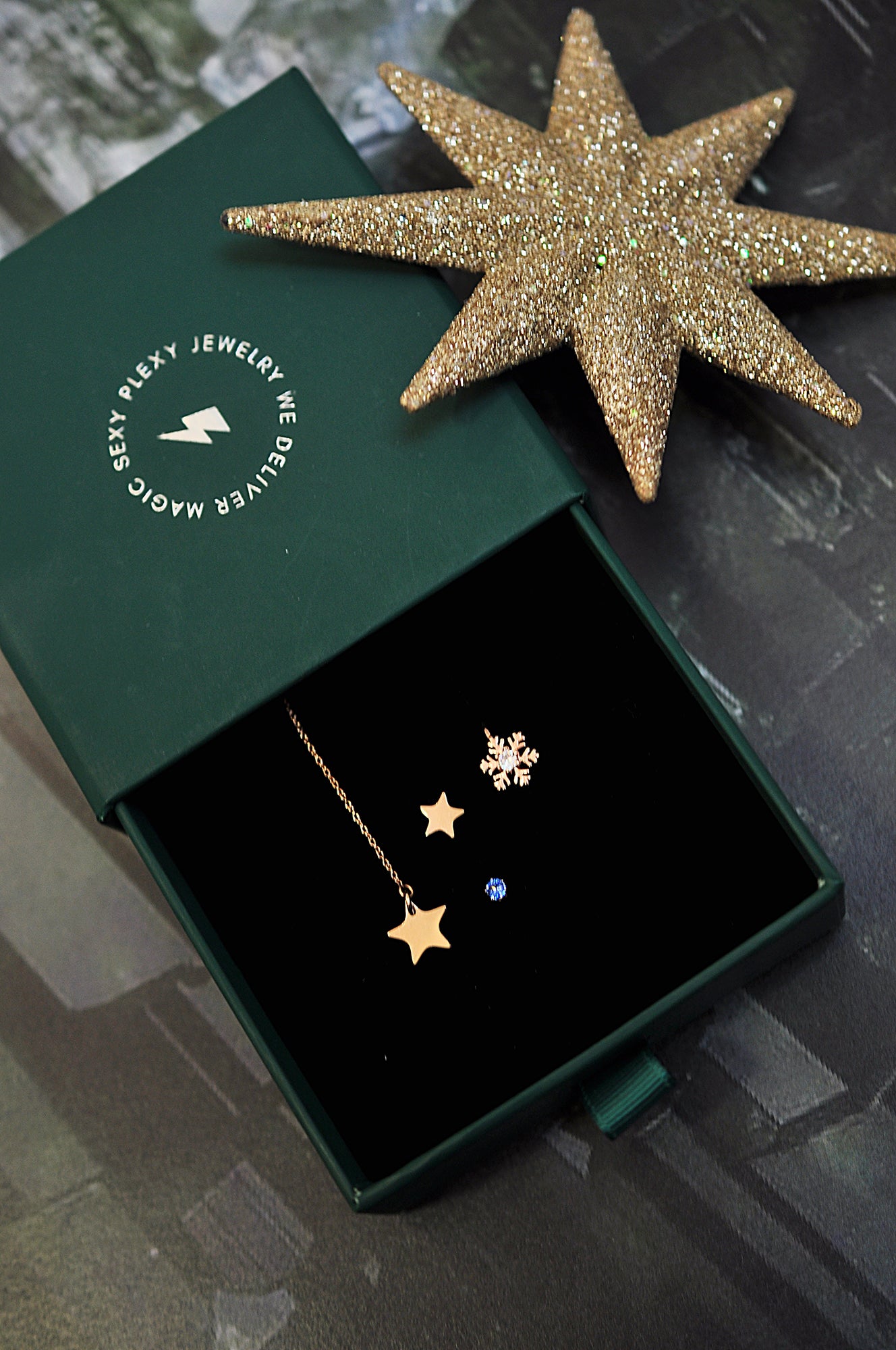 GIFT BOX galaxy rosegold magic