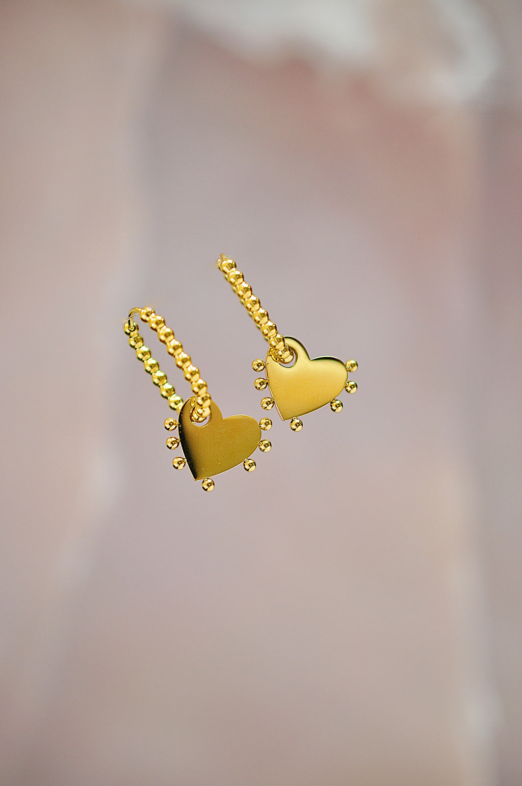 FUNKY LOVERS drop oval hoops