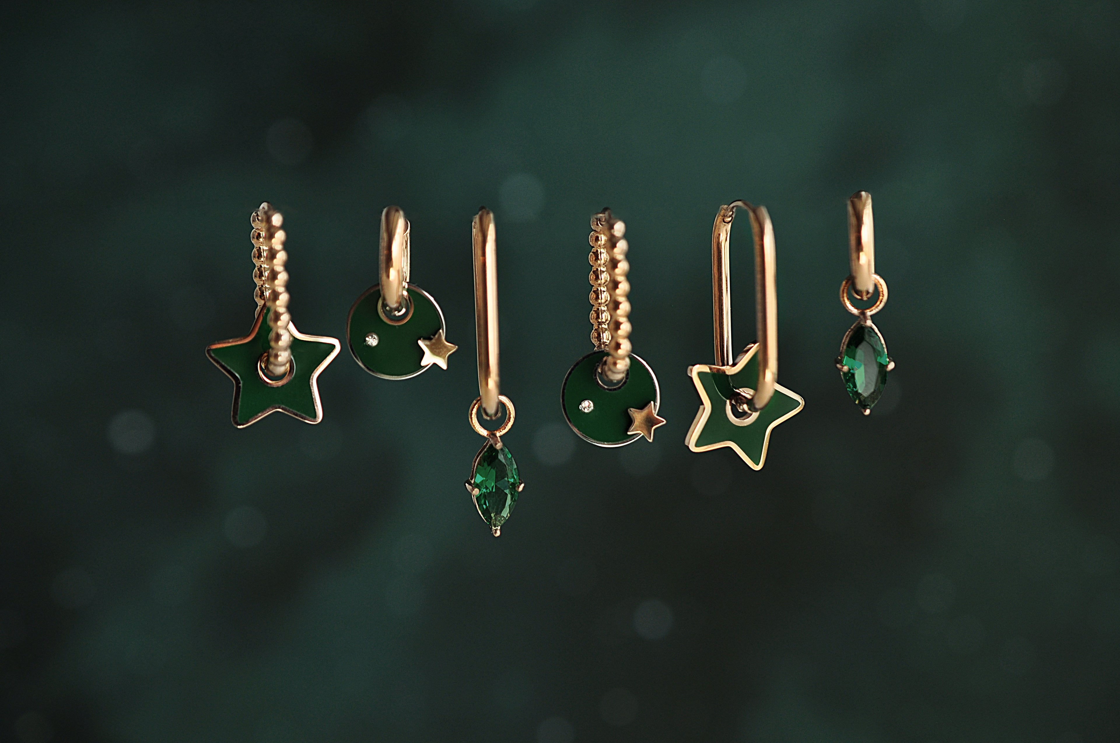 FOG FOREST ovale Creolen / FOG FOREST ovalni ringovi 