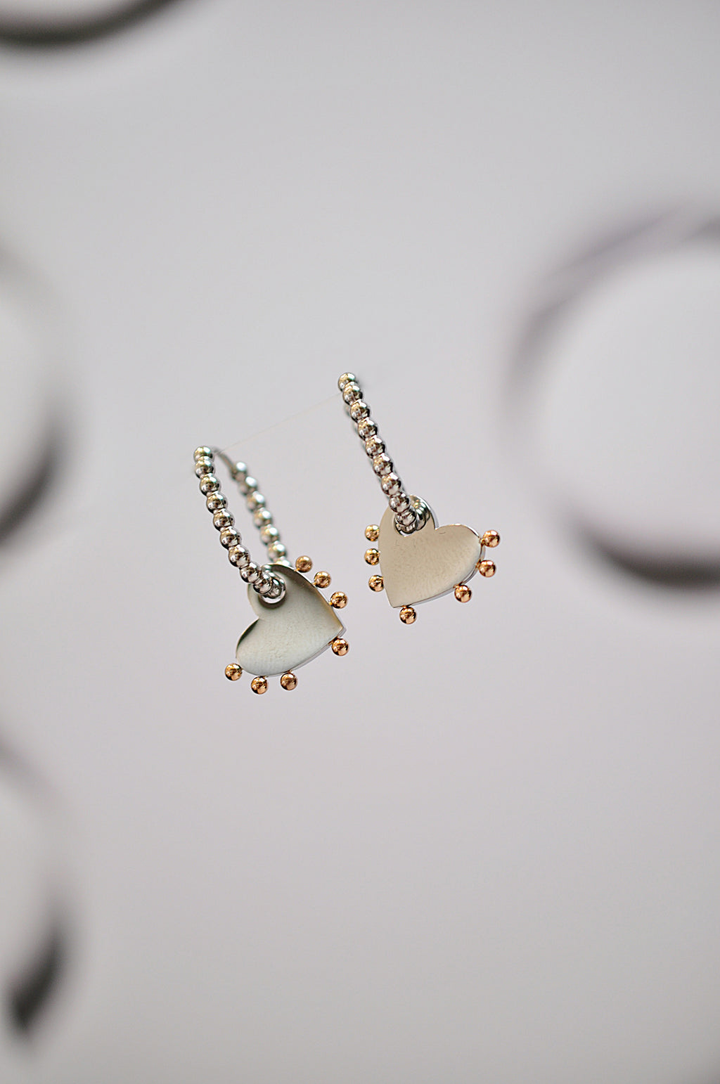 FUNKY LOVERS drop oval hoops