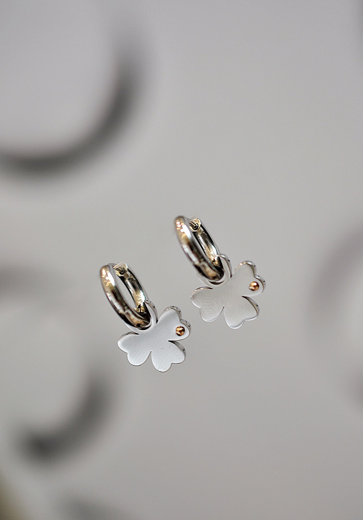 LUCKY BASTARD mini hoops