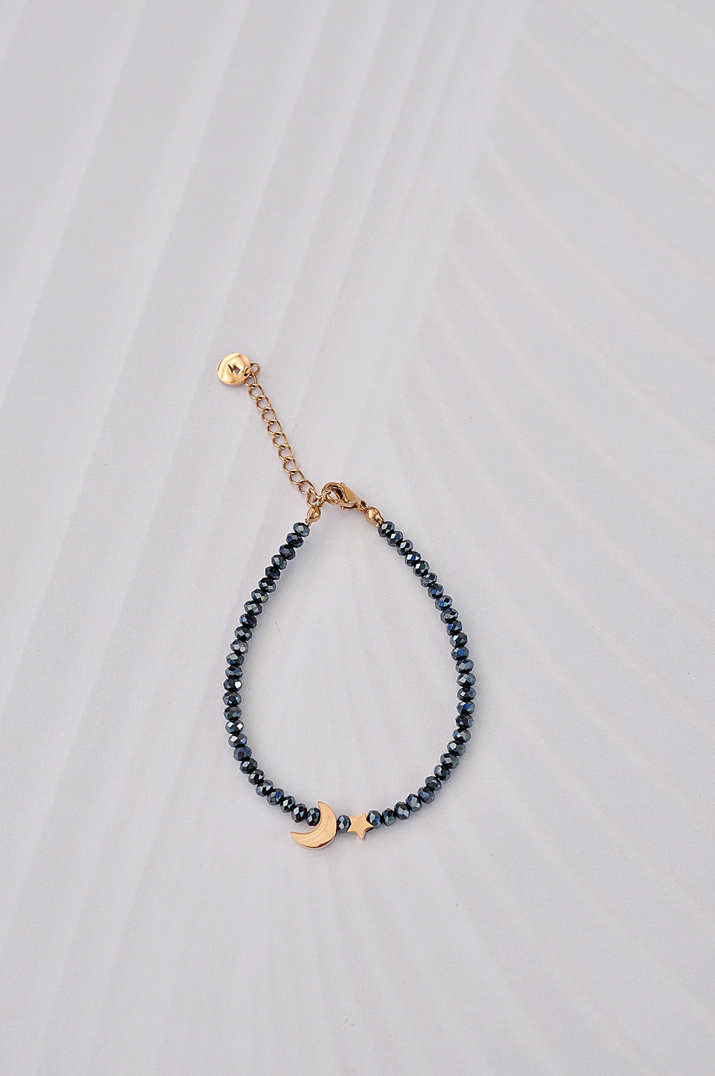 MOON & STAR bead bracelet
