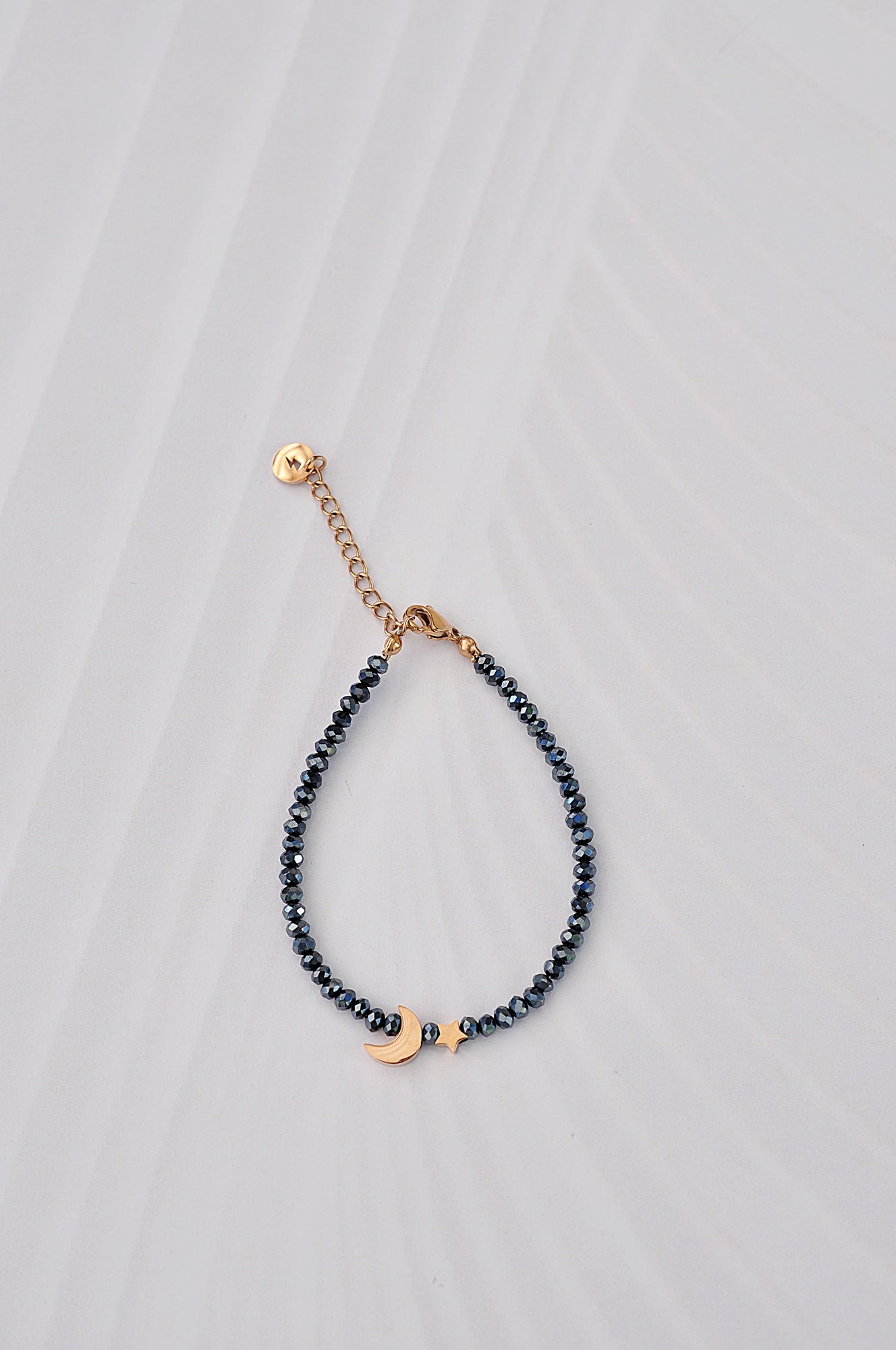 MOON & STAR bead bracelet