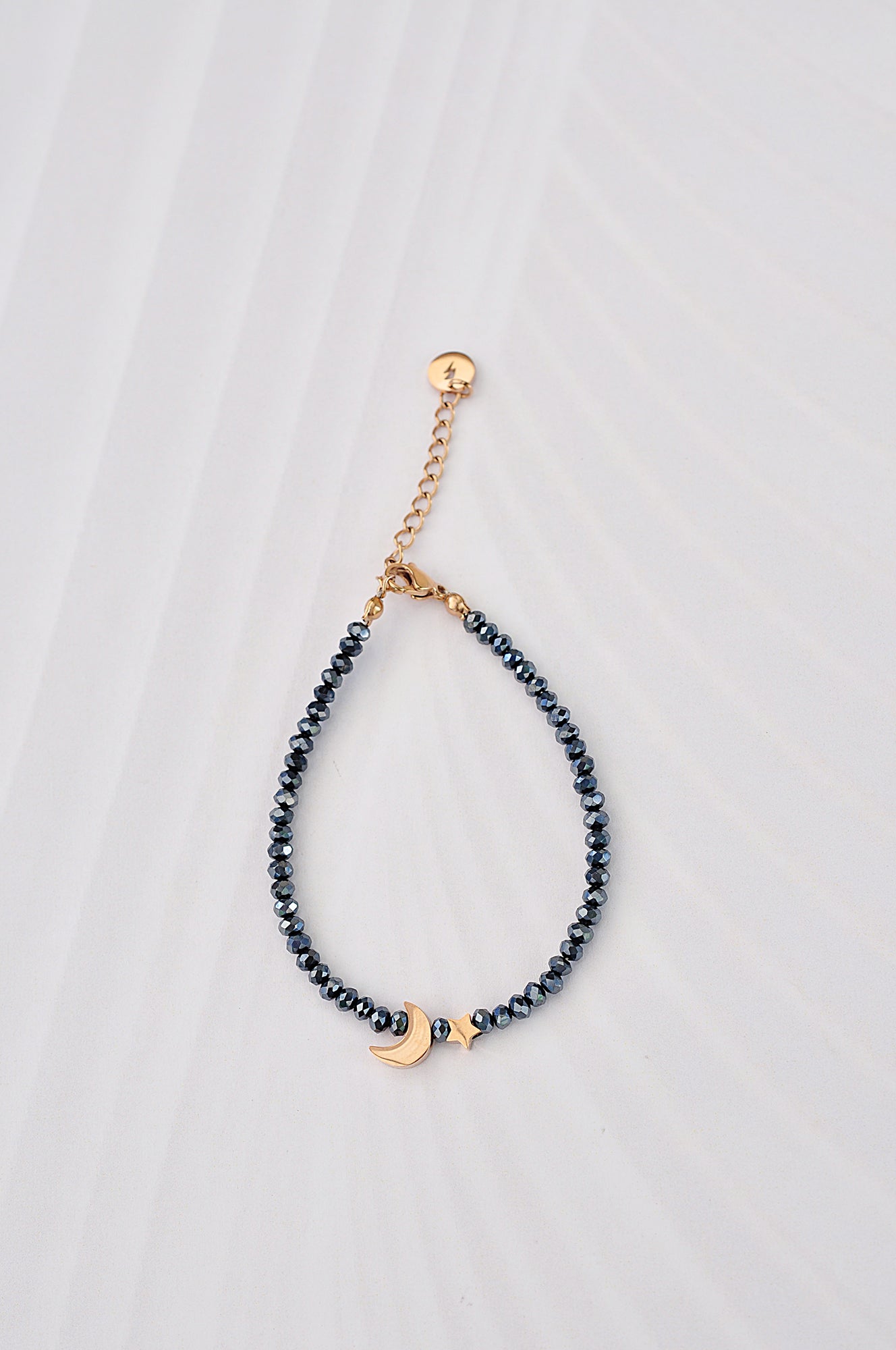 MOON & STAR bead bracelet