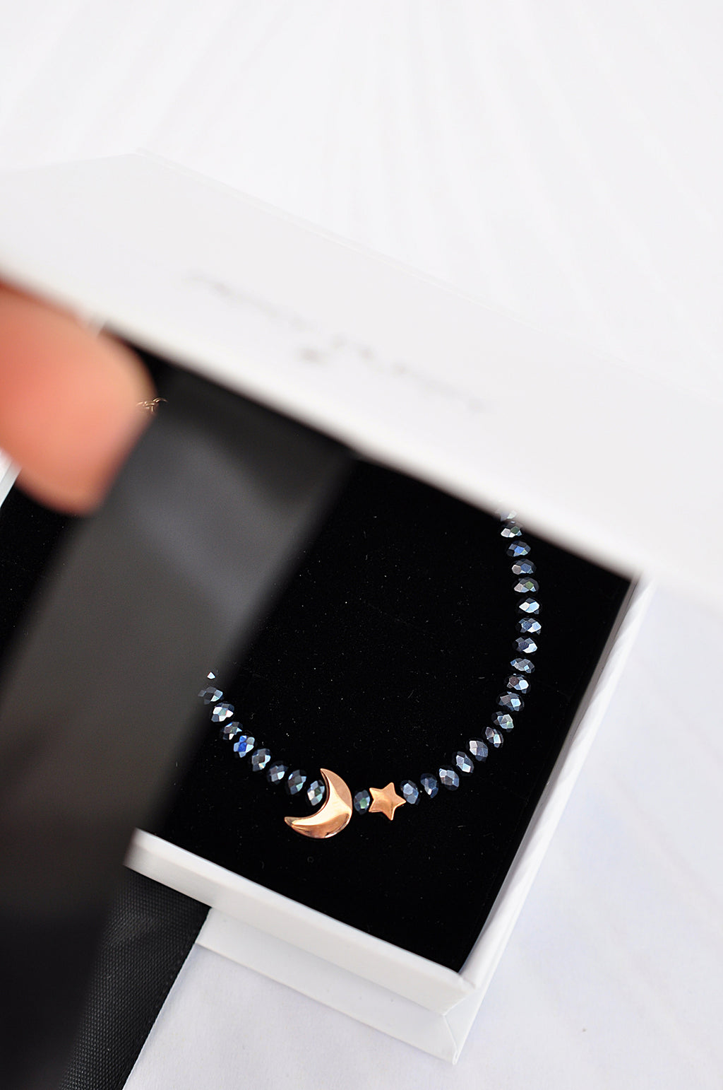 MOON & STAR bead bracelet