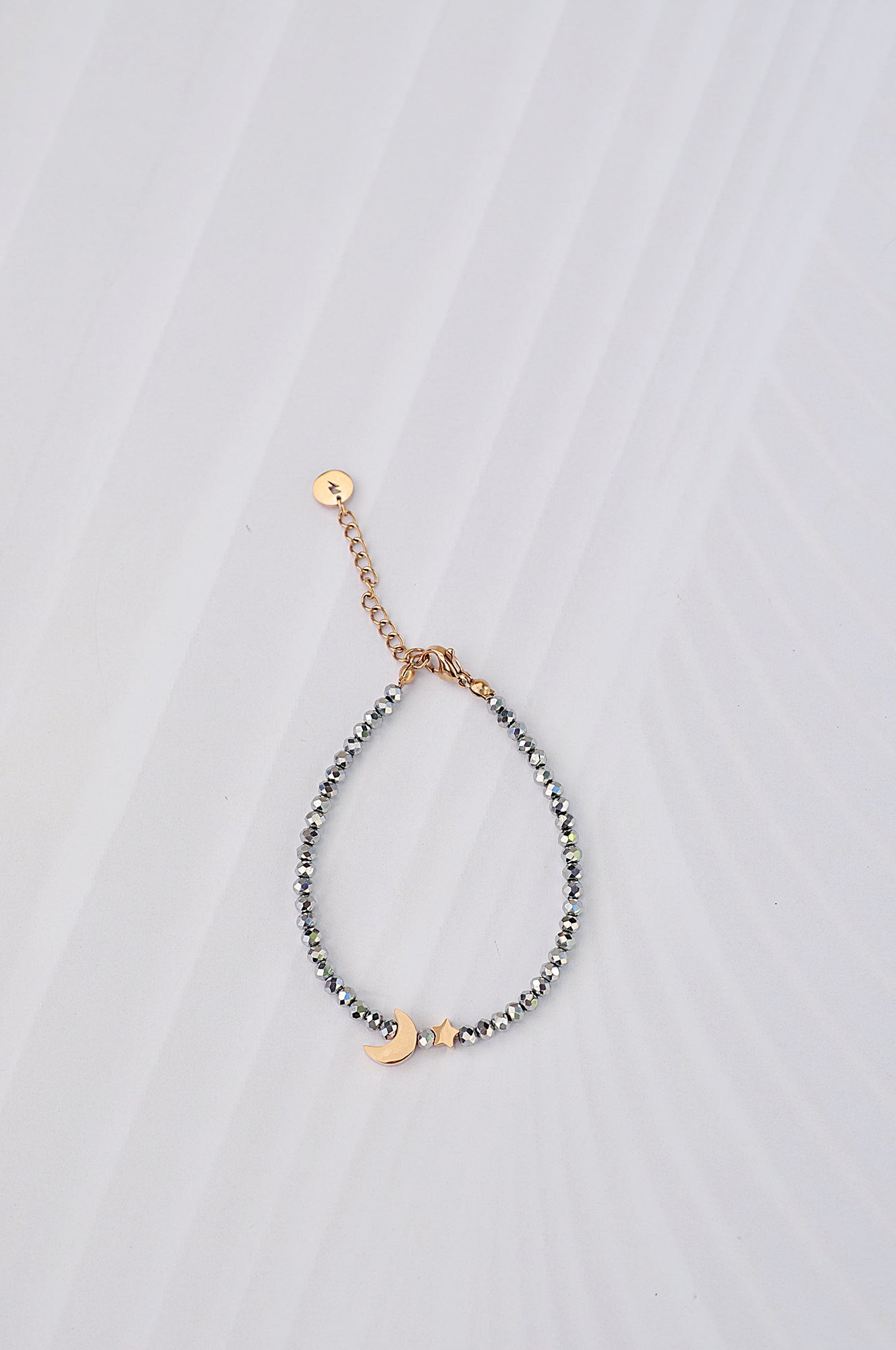 MOON & STAR bead bracelet