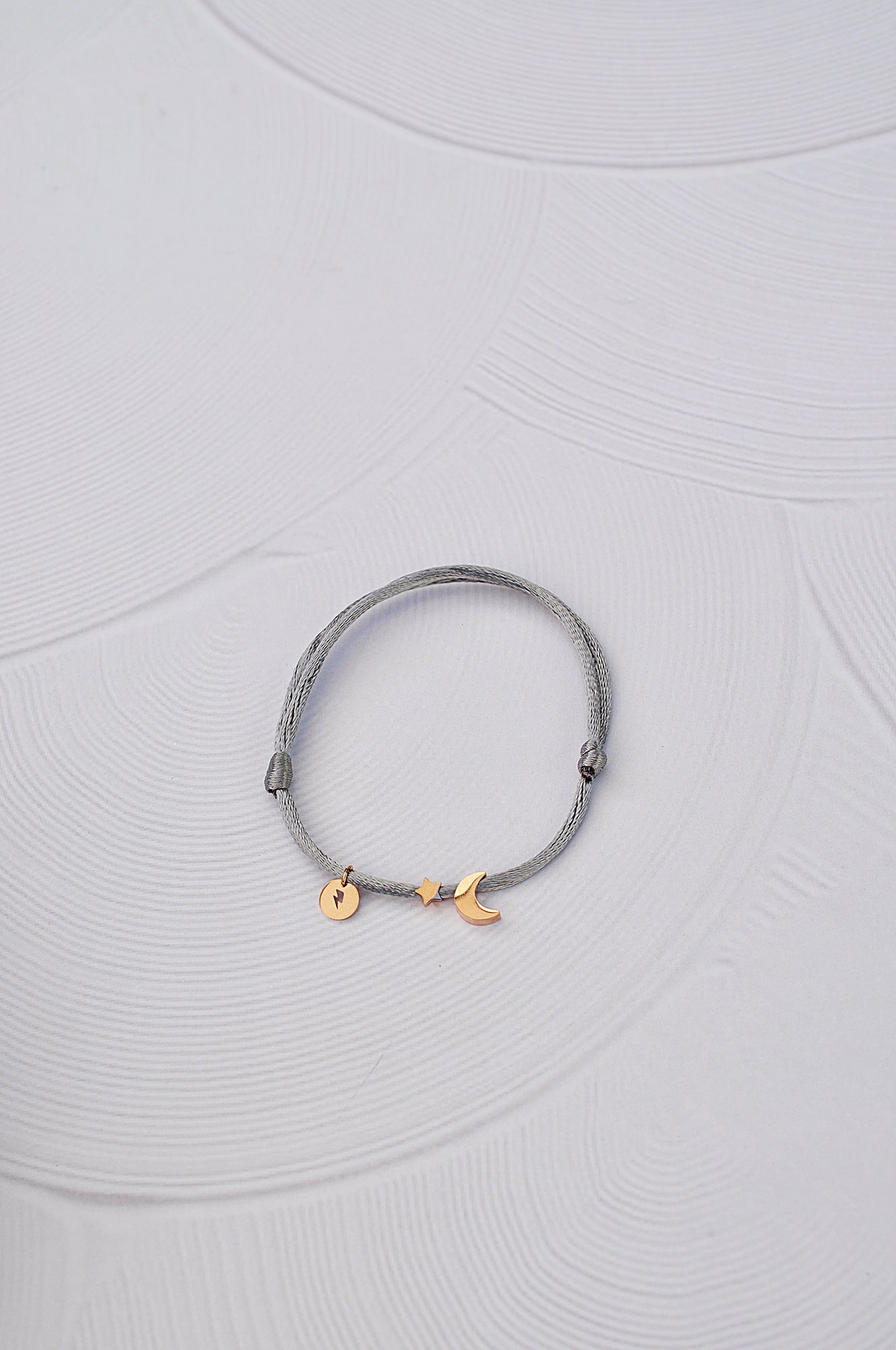 MOON &amp; STAR Seidenarmband